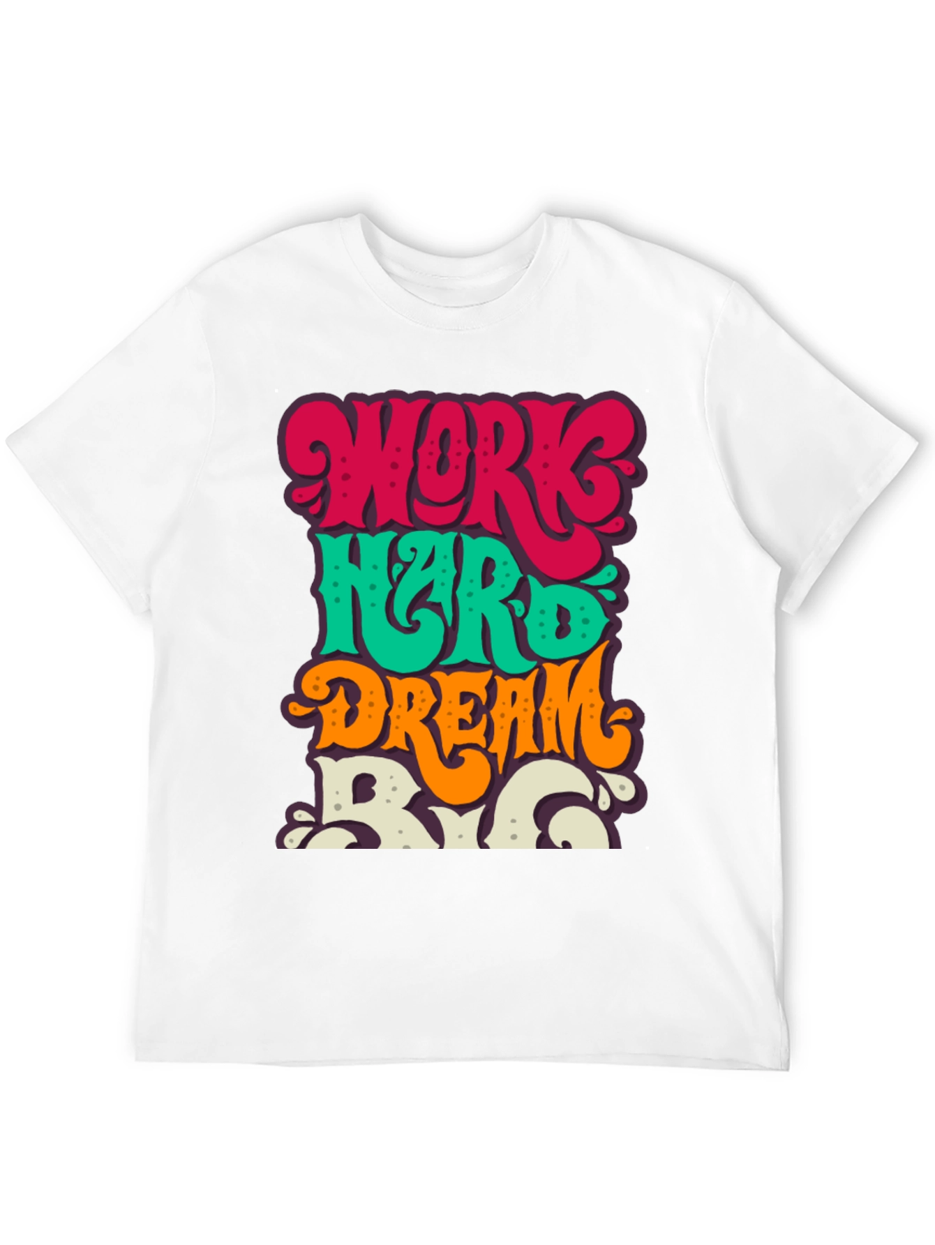 Work Hard Dream Big Graphic Tee