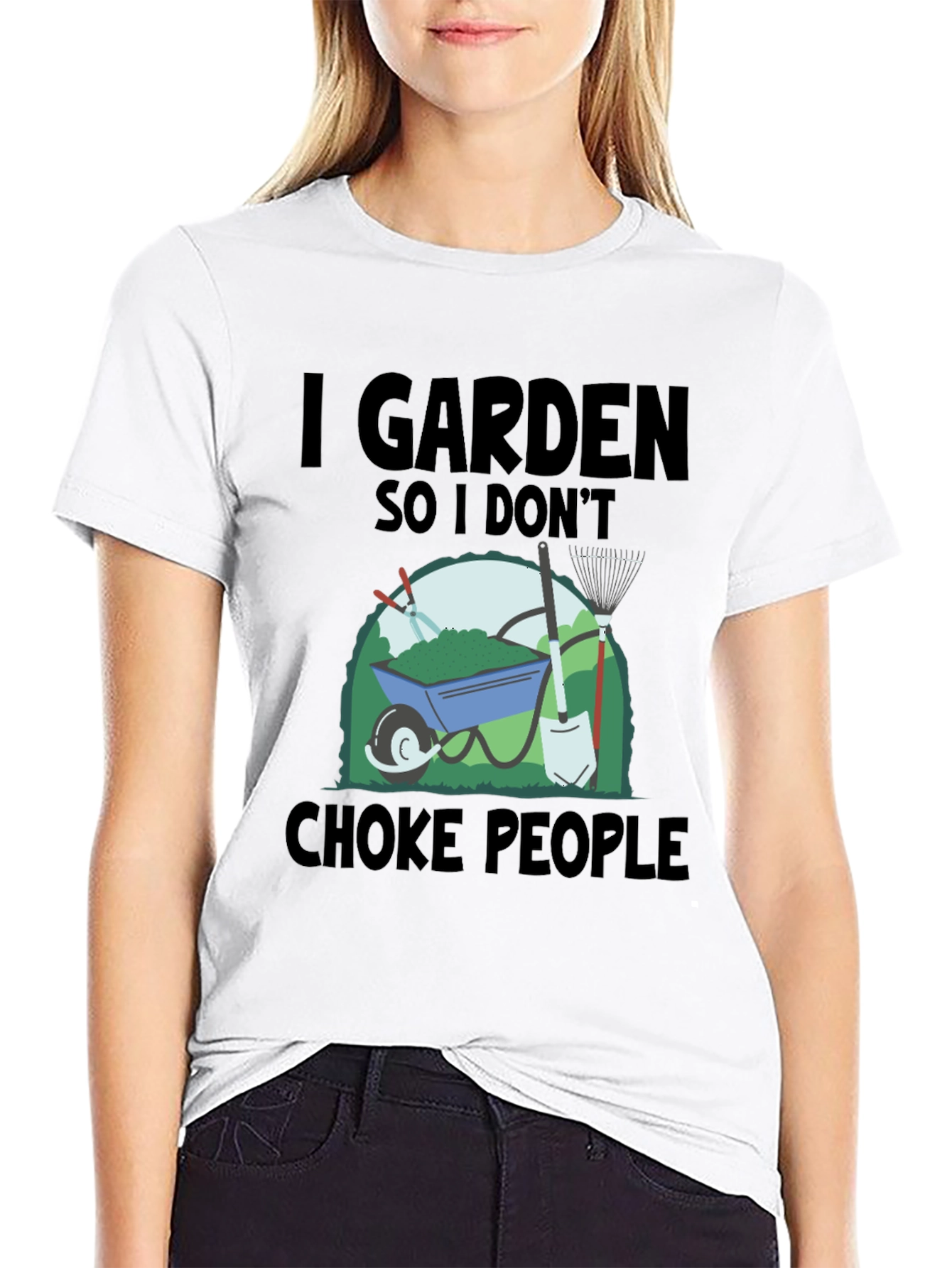 I Garden So I Dont Choke People T-Shirt