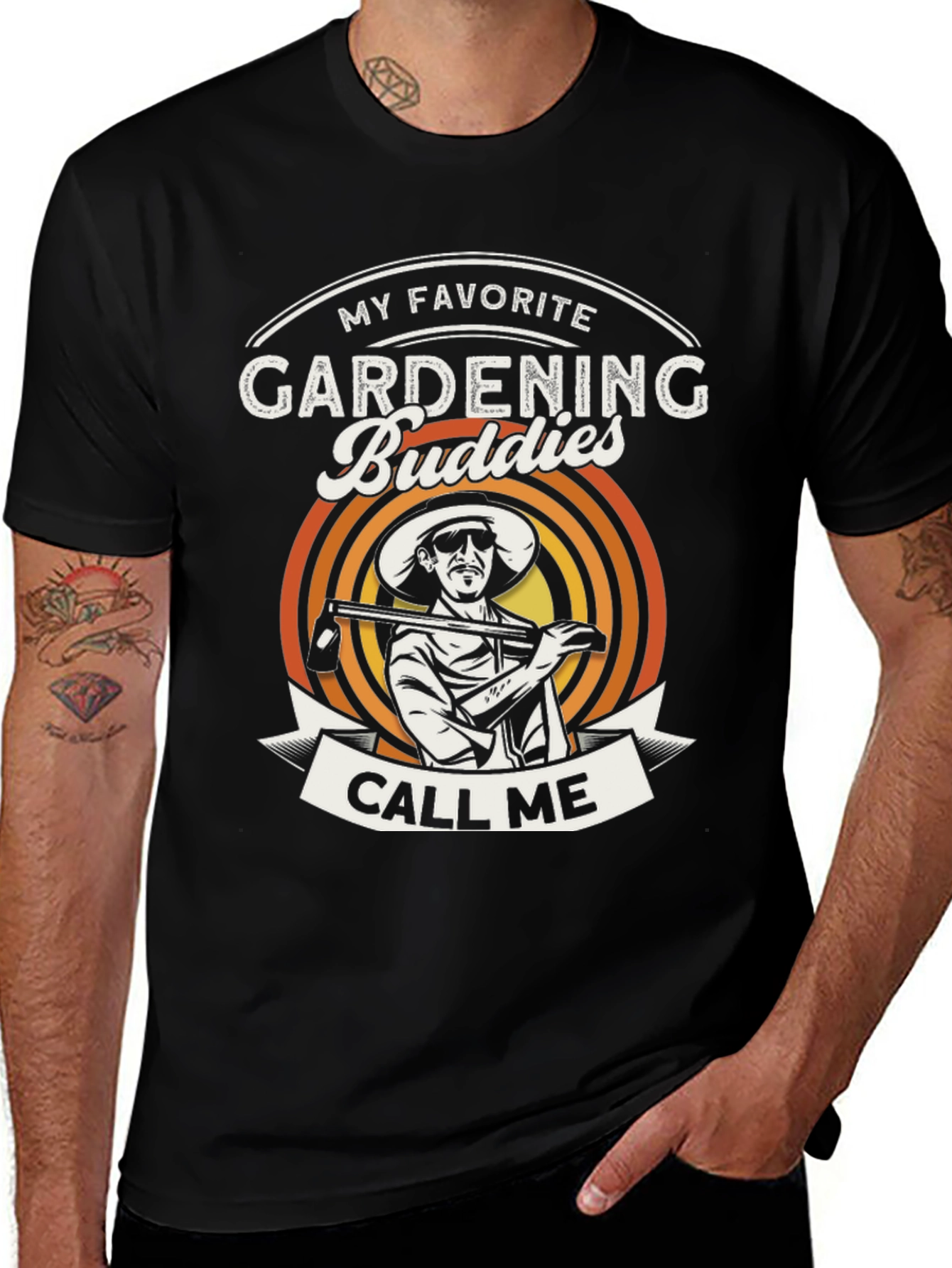 Gardening Buddies T-Shirt - Garden Humor Tee