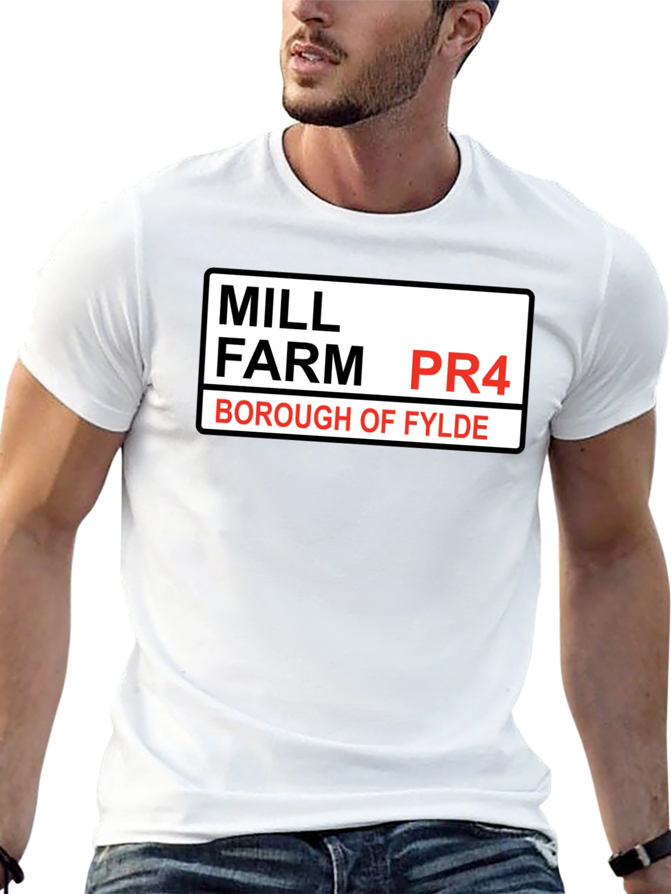 Mill Farm PR4 Borough of Fylde T-Shirt