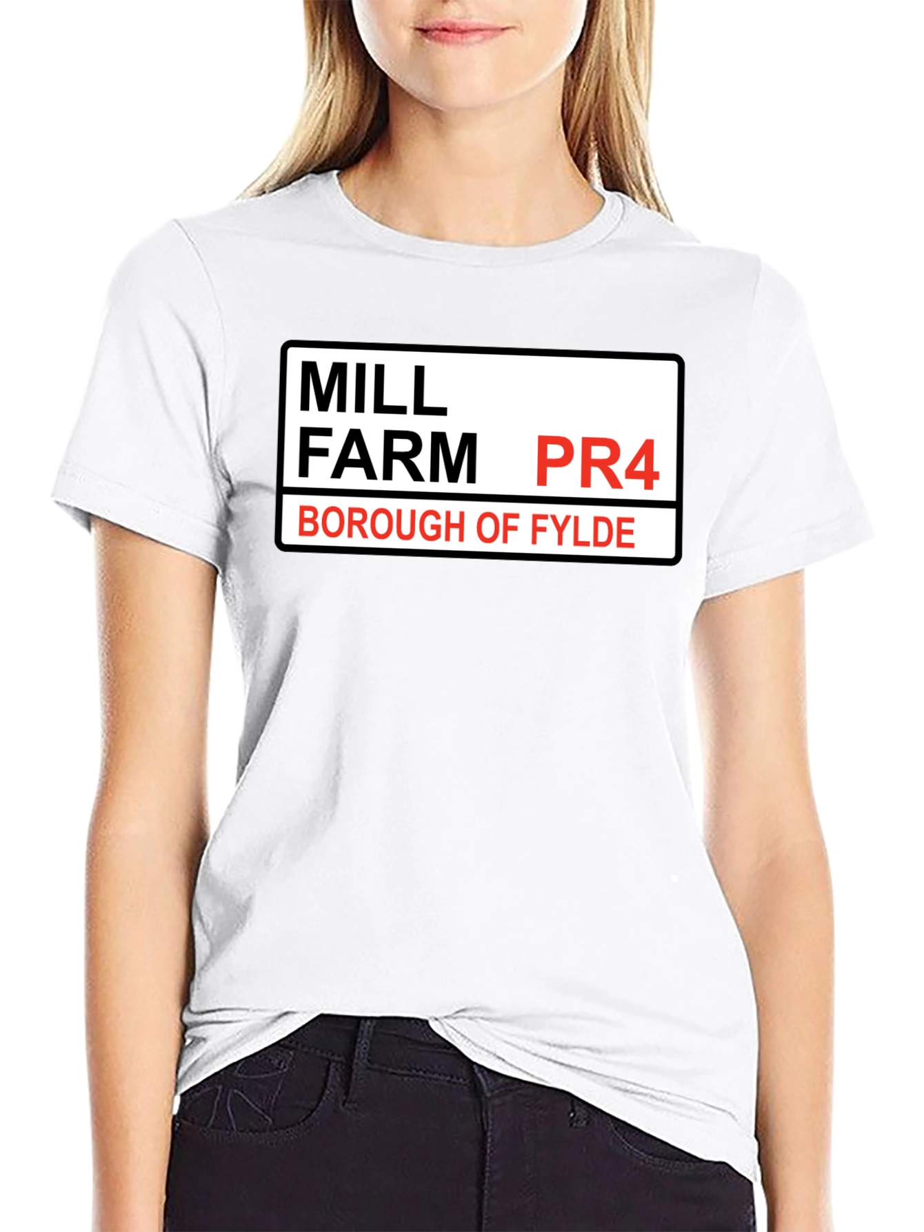 Mill Farm PR4 Borough of Fylde T-Shirt