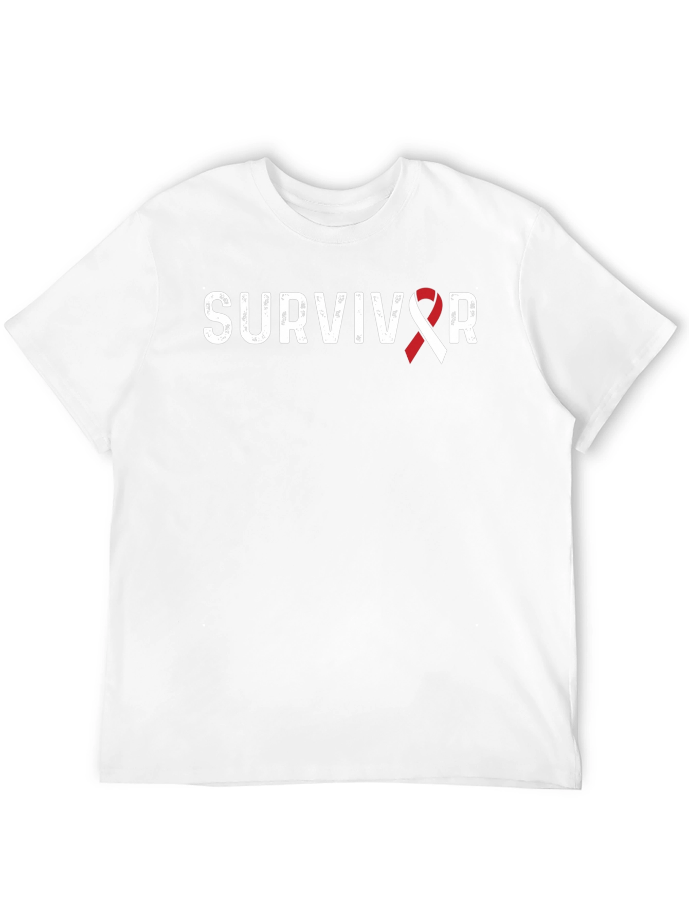 Survivor Awareness Ribbon Graphic T-Shirt