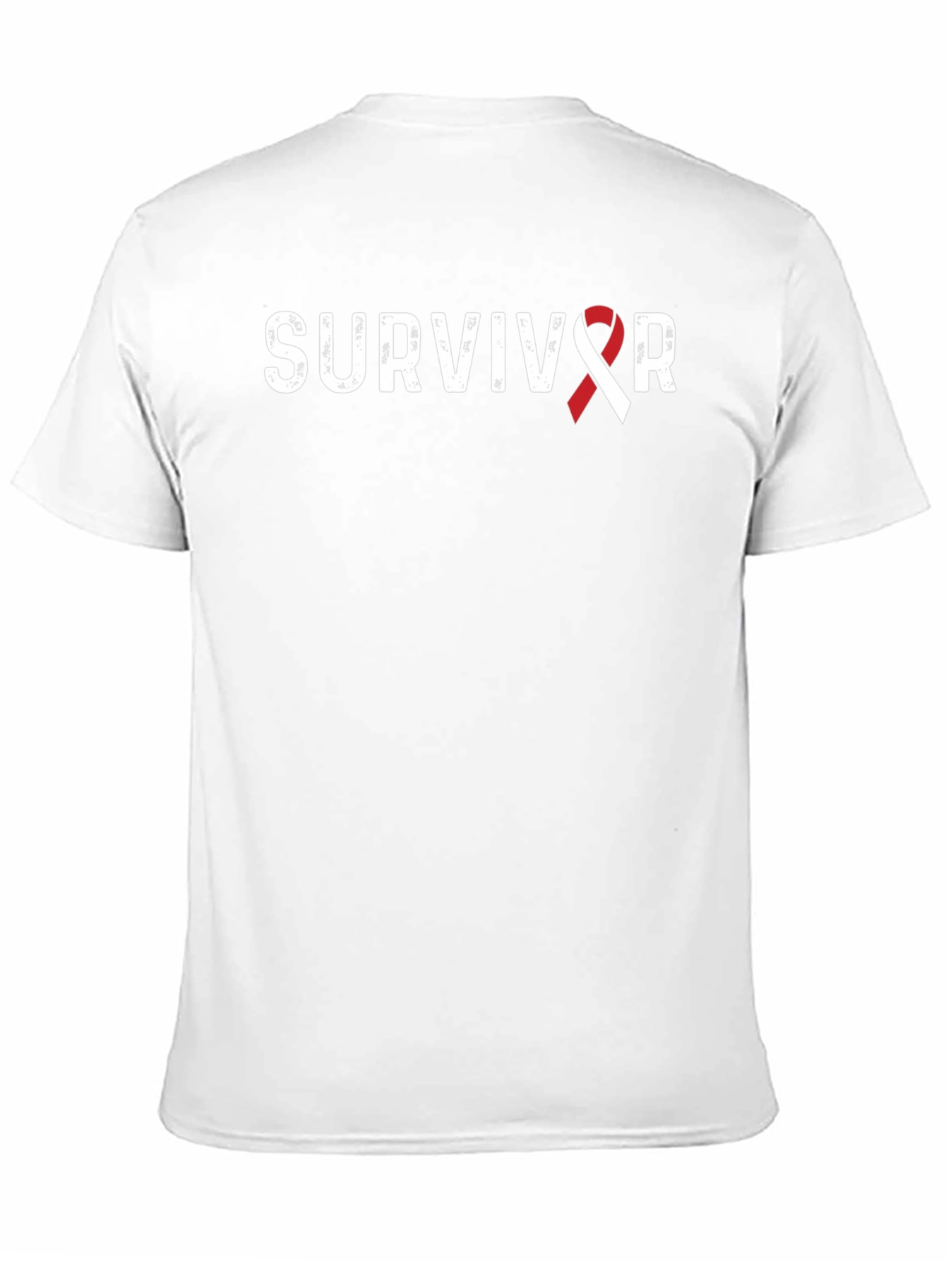 Survivor Awareness Ribbon Graphic T-Shirt
