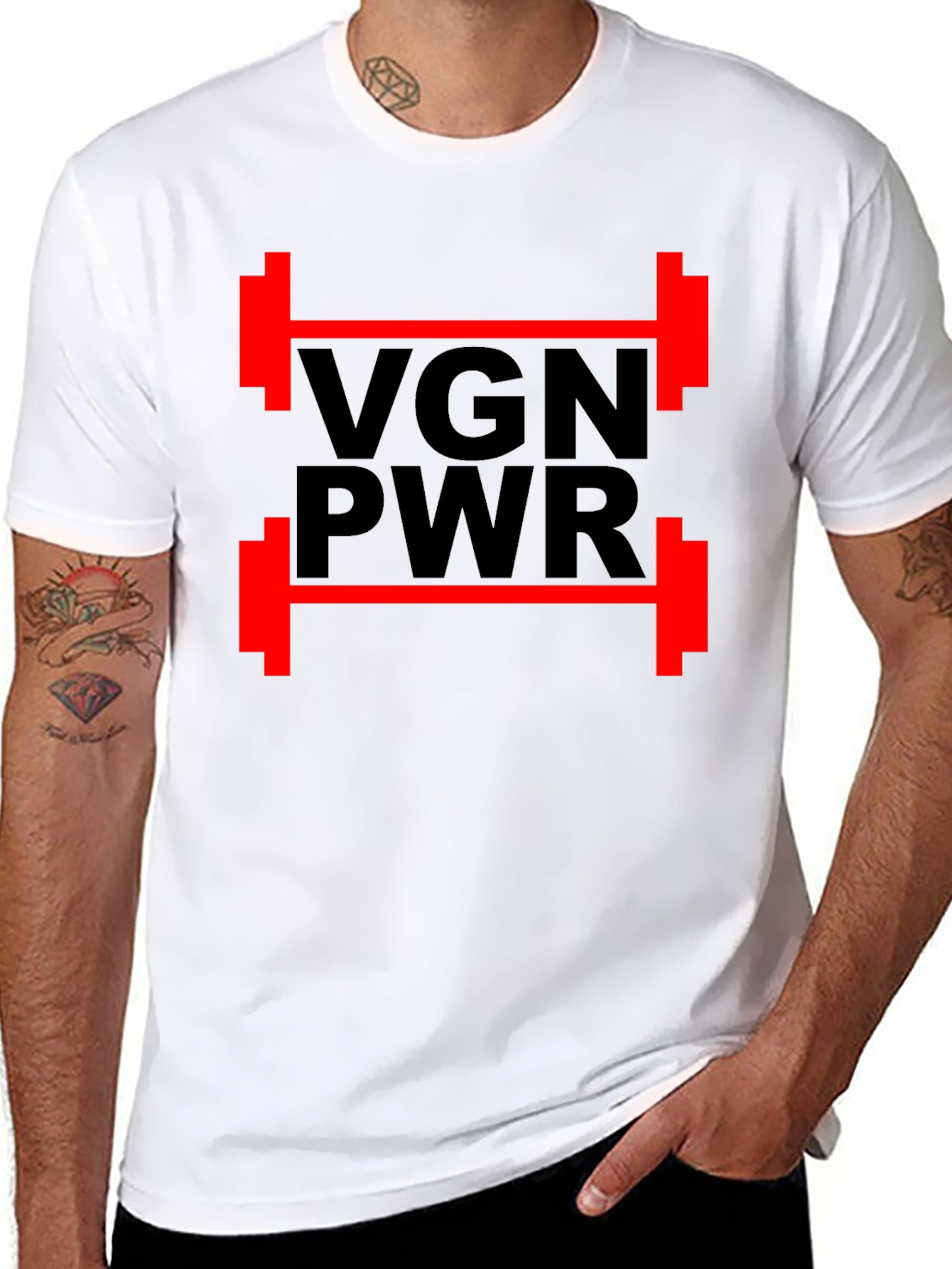 VGN PWR Vegan Powerlifting T-Shirt