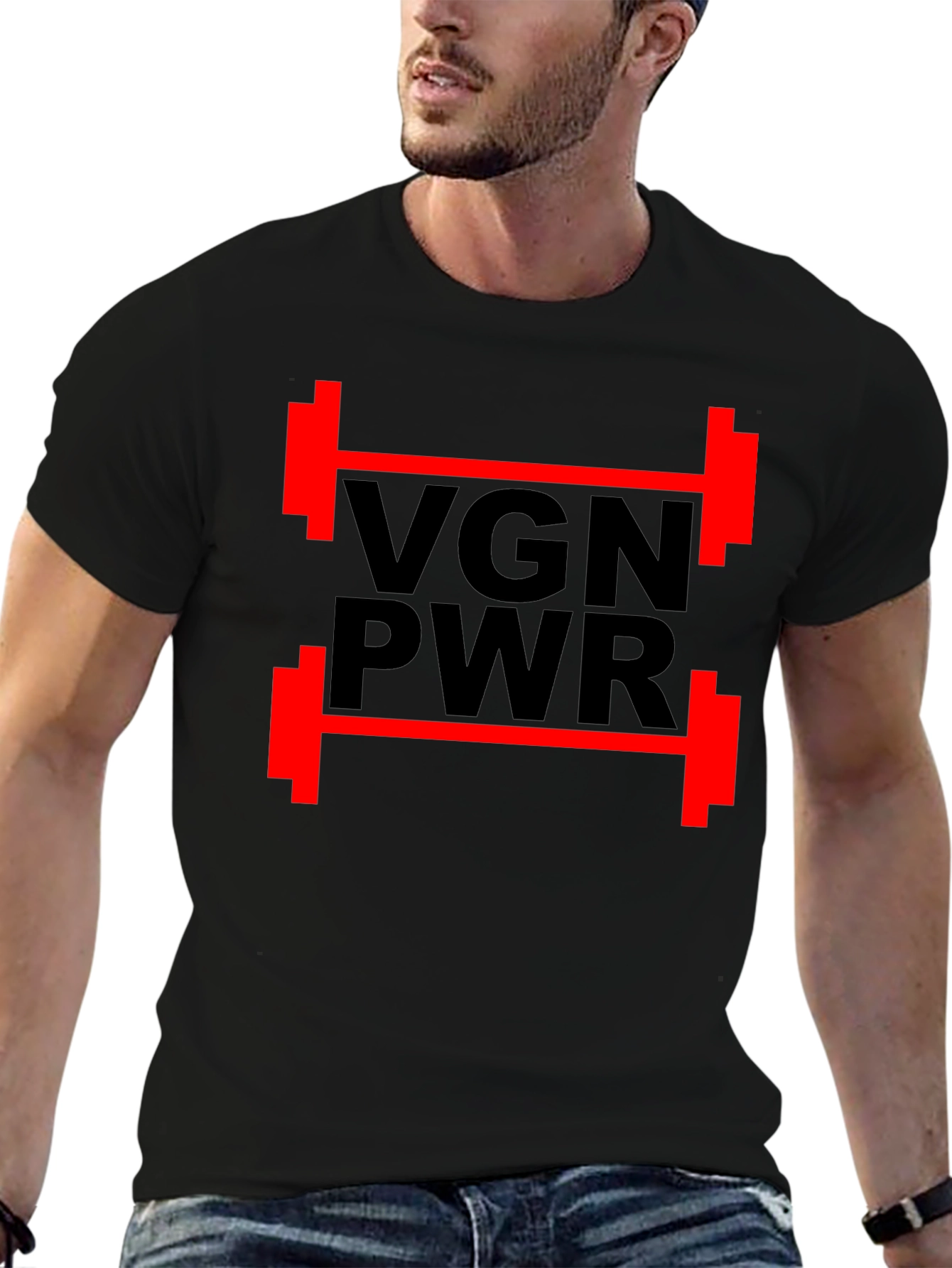 VGN PWR Vegan Powerlifting T-Shirt