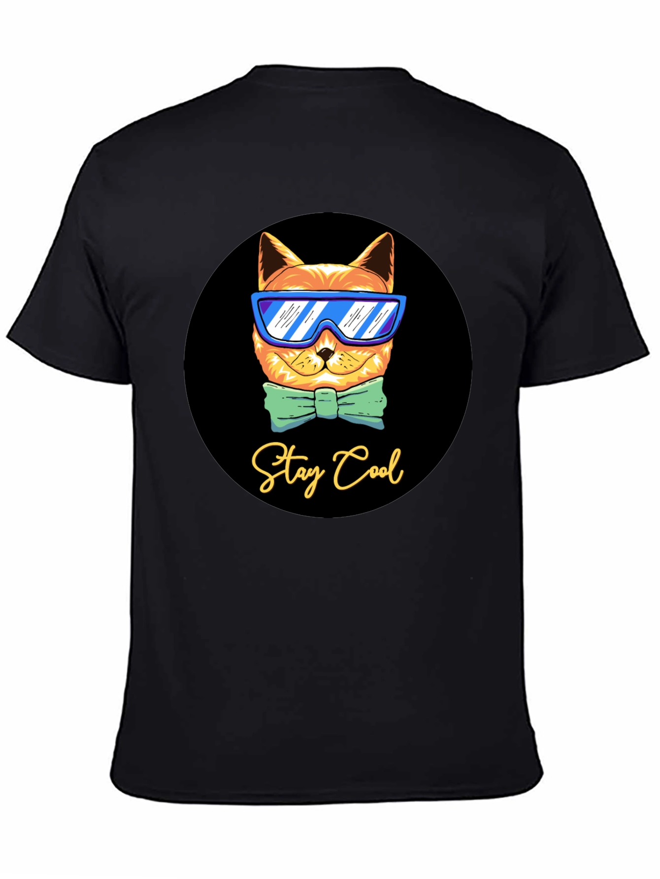 Cool Cat Graphic T-Shirt - Stay Cool Design