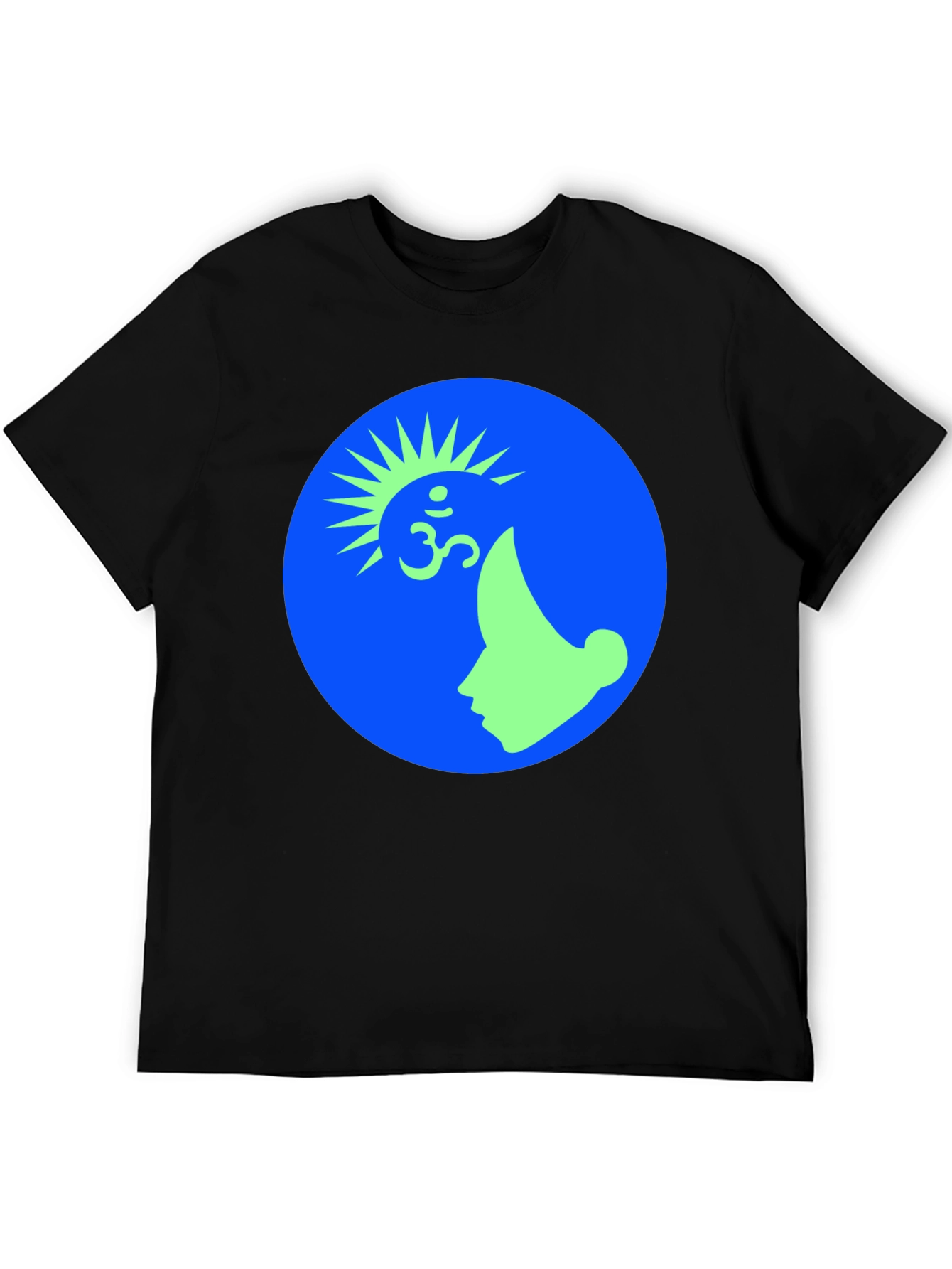 Om Symbol Graphic Tee -  Modern Design
