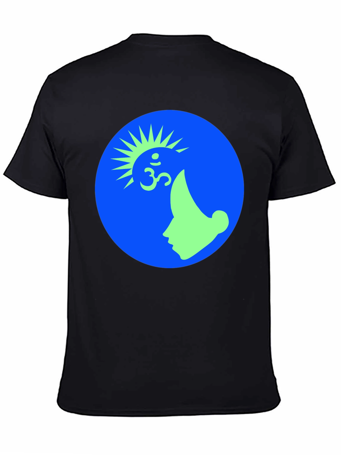 Om Symbol Graphic Tee -  Modern Design