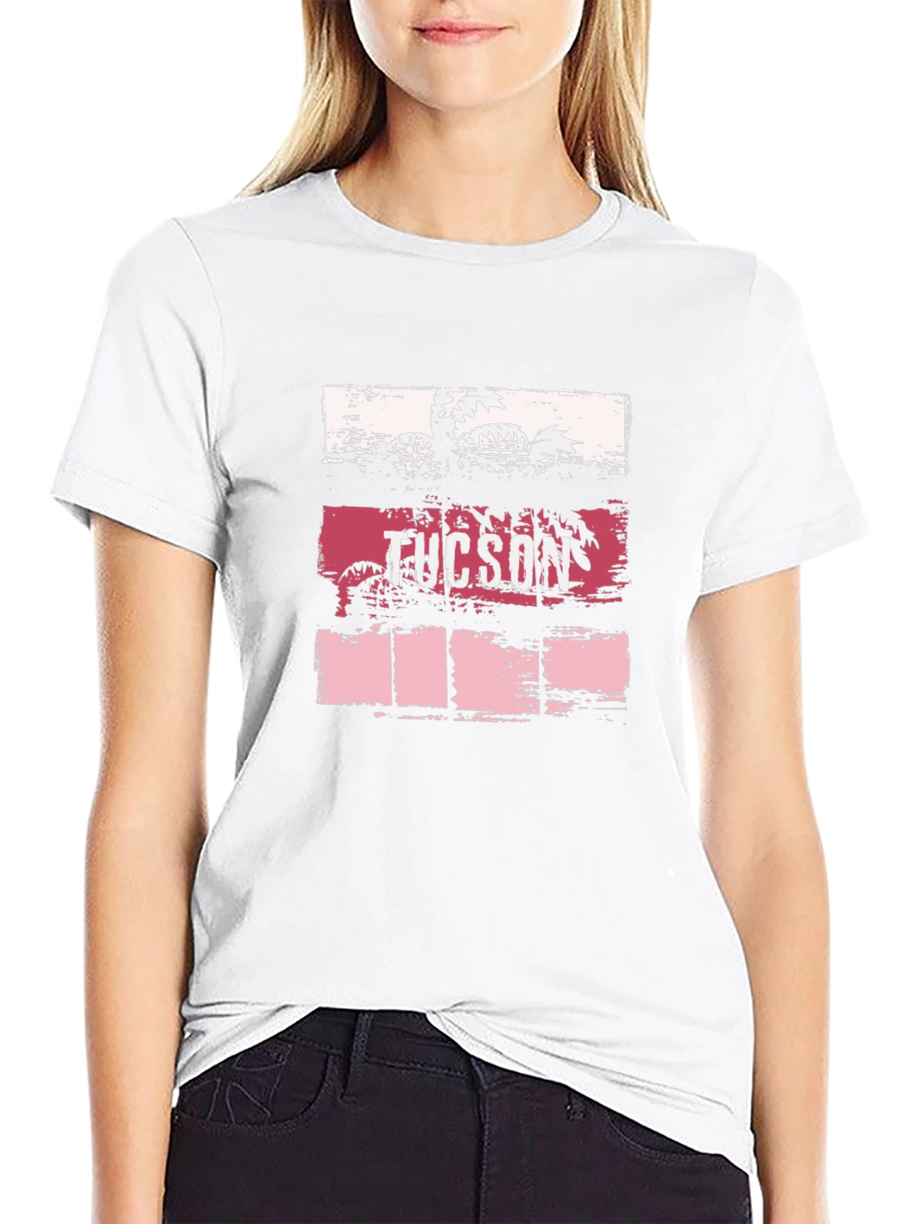 Tucson Palm Tree Graphic T-Shirt