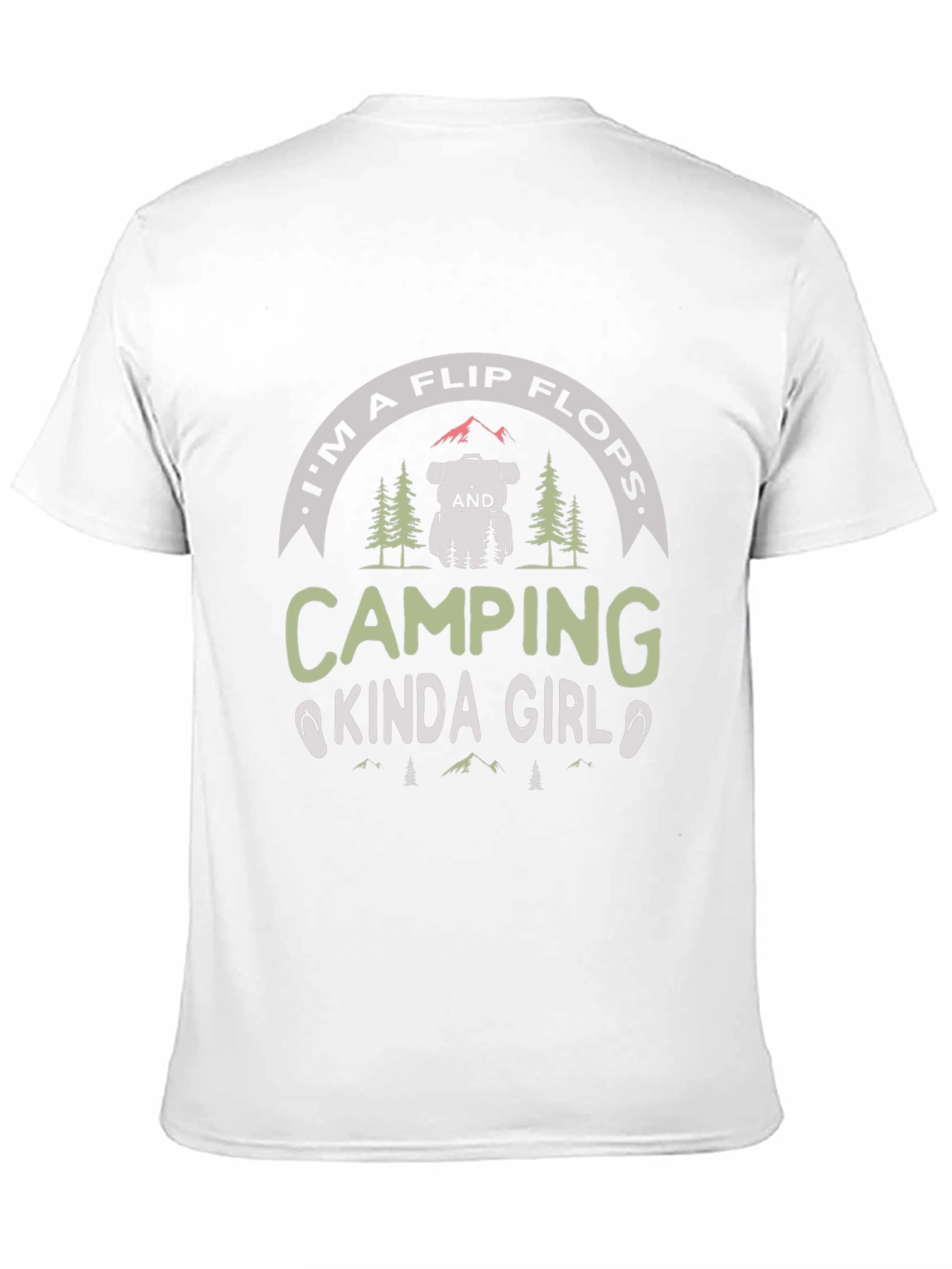 Camping Kinda Girl Tee - Flip Flops