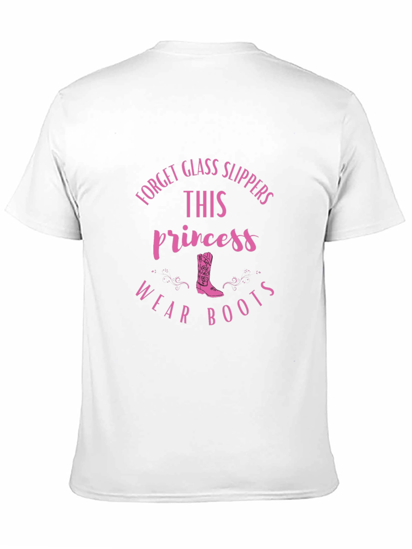Princess Wears Boots T-Shirt