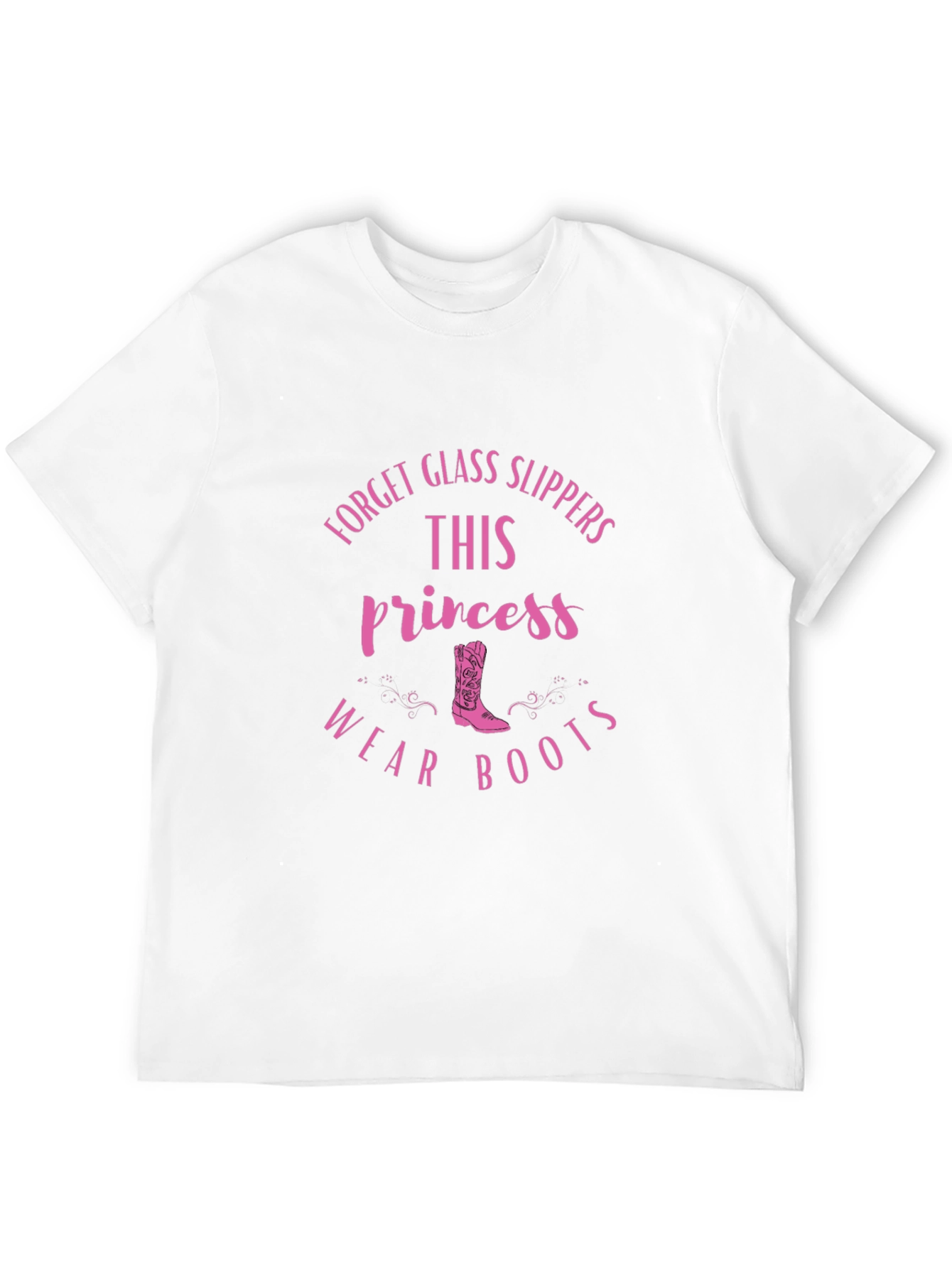 Princess Wears Boots T-Shirt