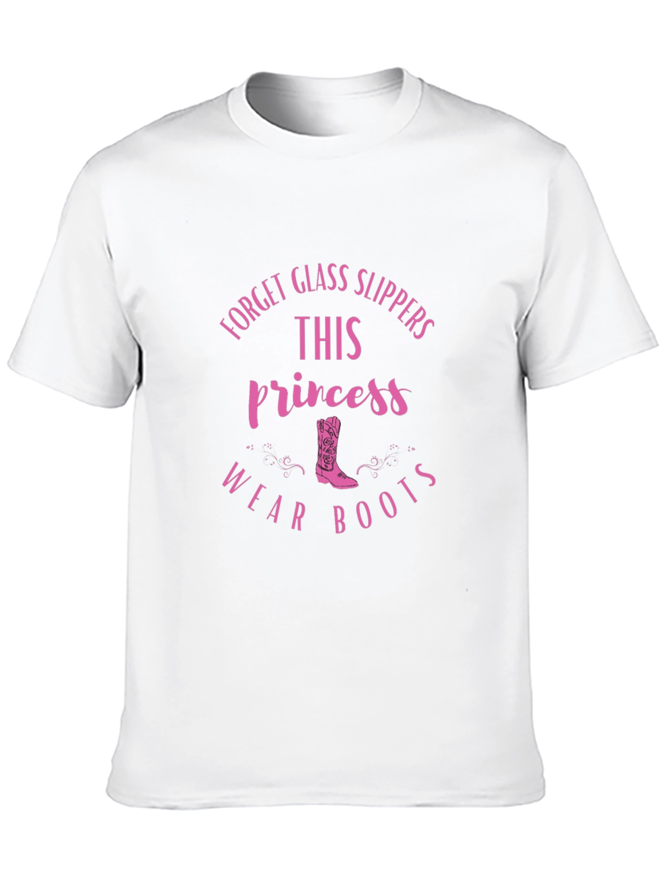 Princess Wears Boots T-Shirt