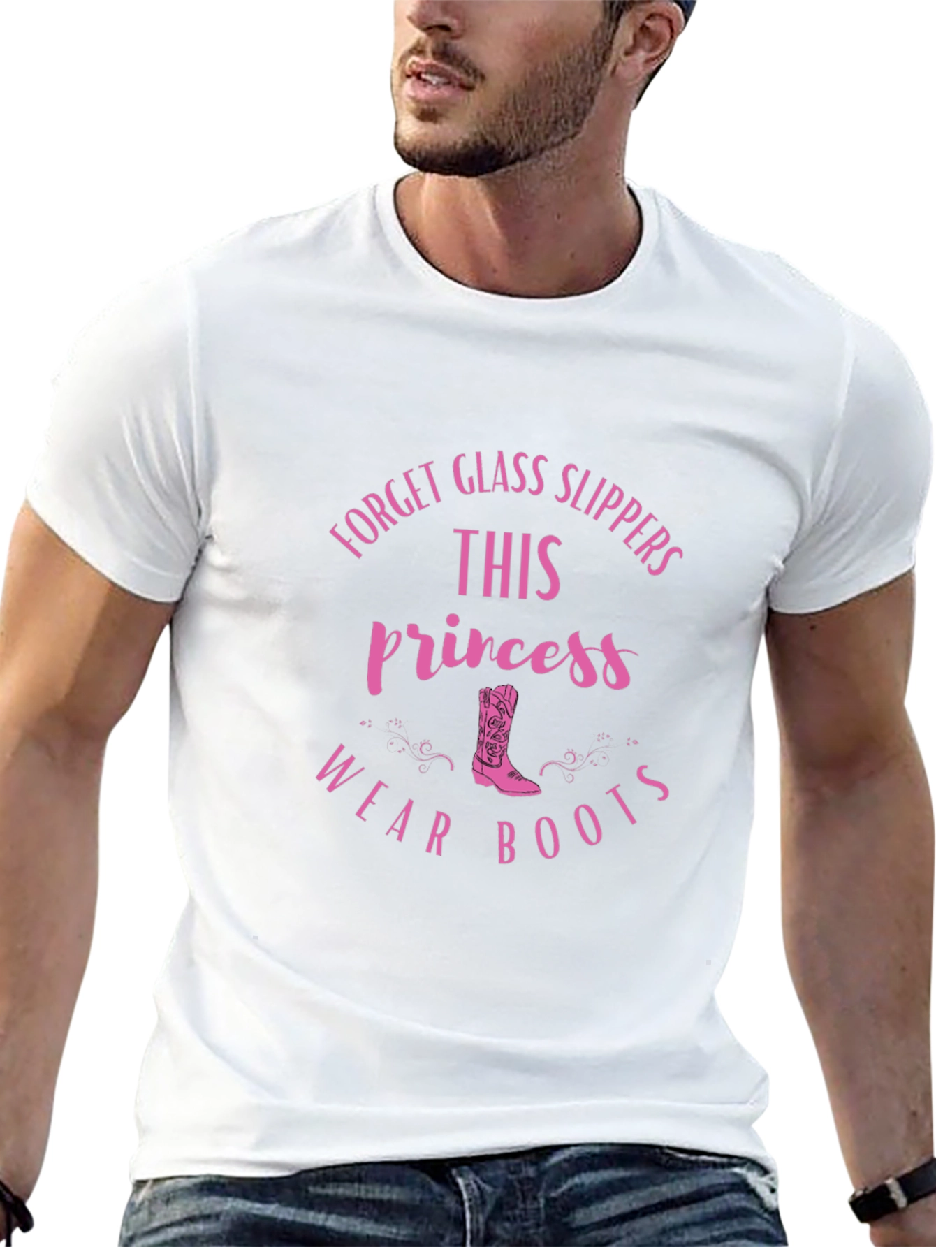 Princess Wears Boots T-Shirt