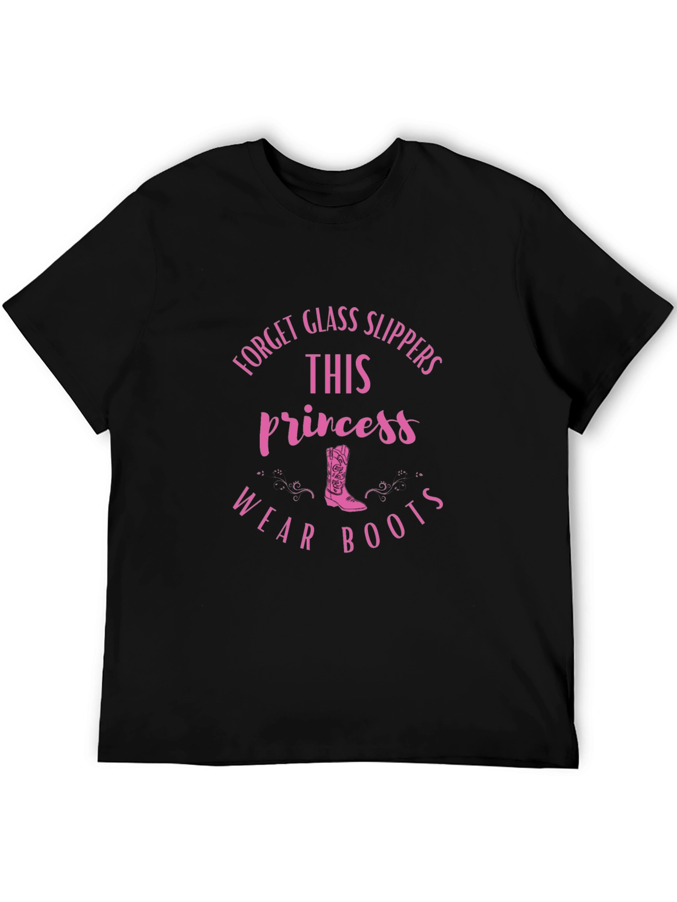 Princess Wears Boots T-Shirt