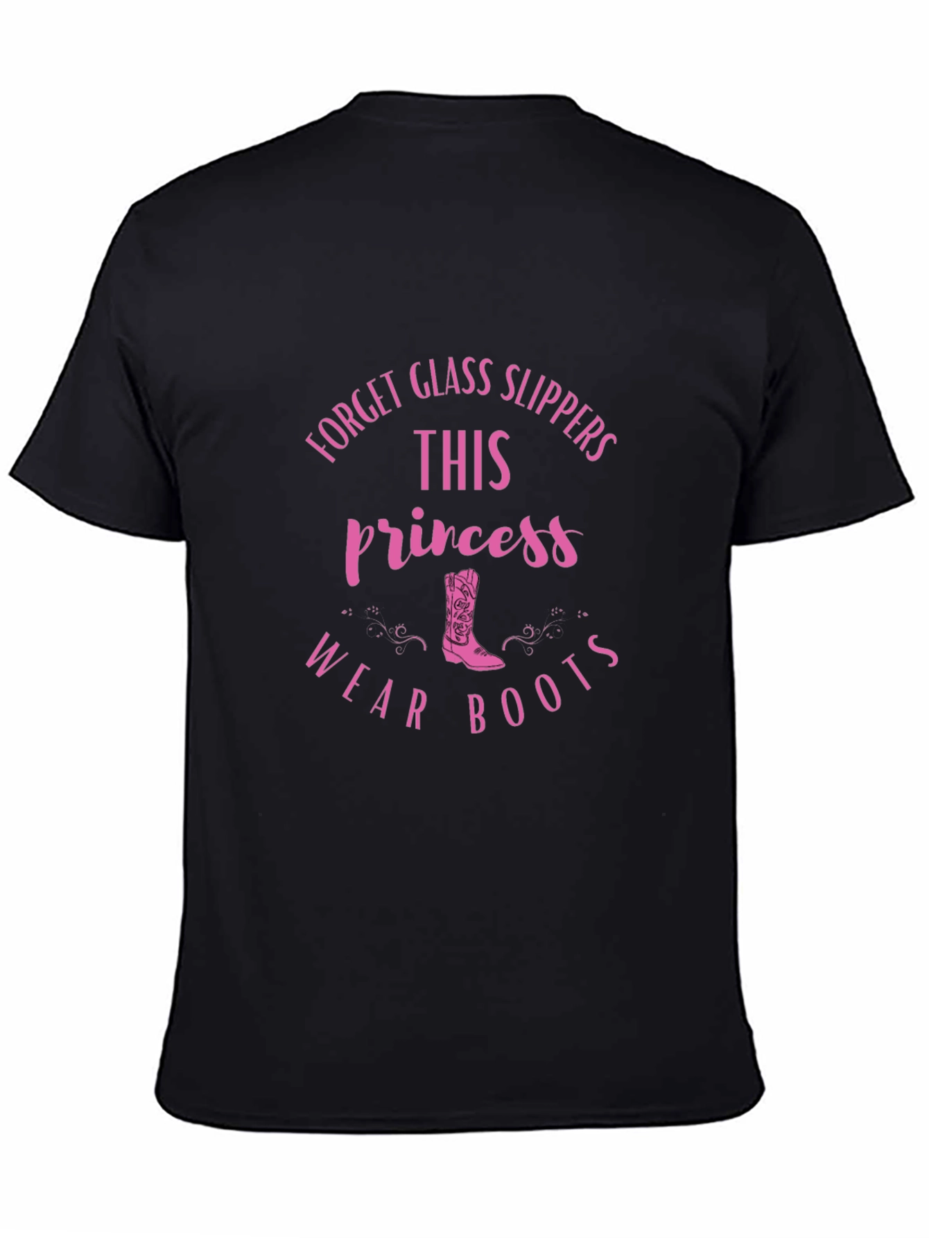 Princess Wears Boots T-Shirt