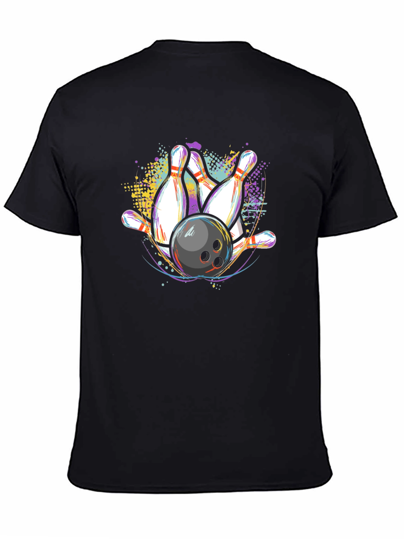 Bowling Strike Graphic T-Shirt