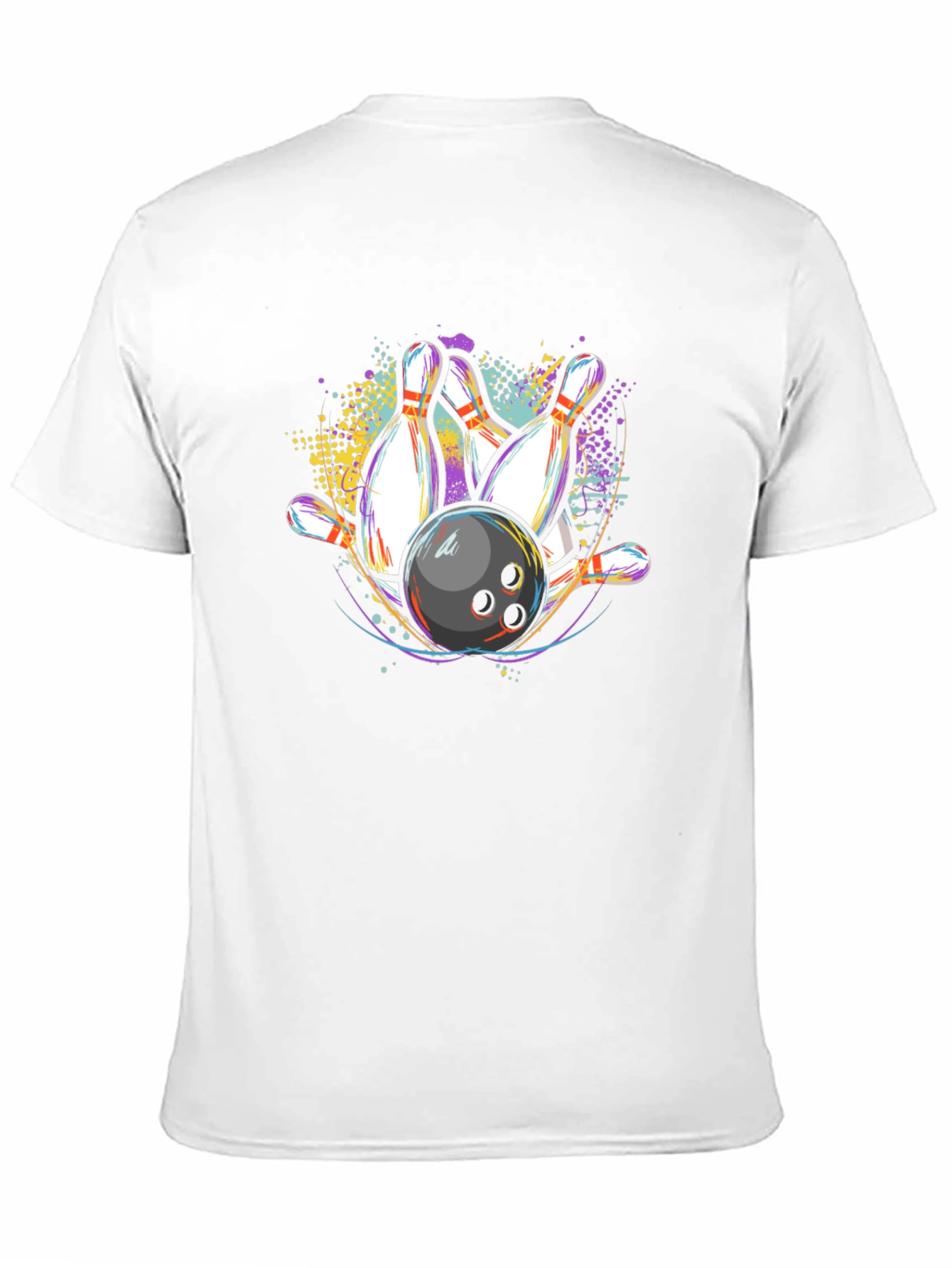Bowling Strike Graphic T-Shirt