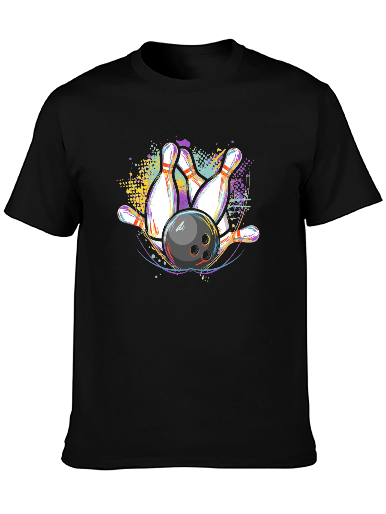 Bowling Strike Graphic T-Shirt