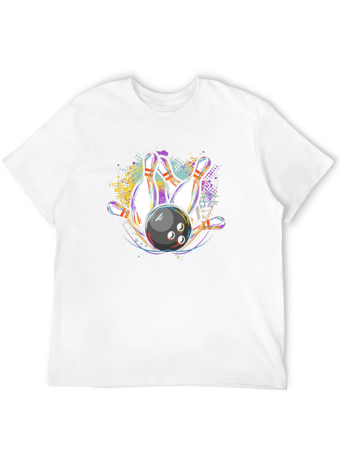 Bowling Strike Graphic T-Shirt