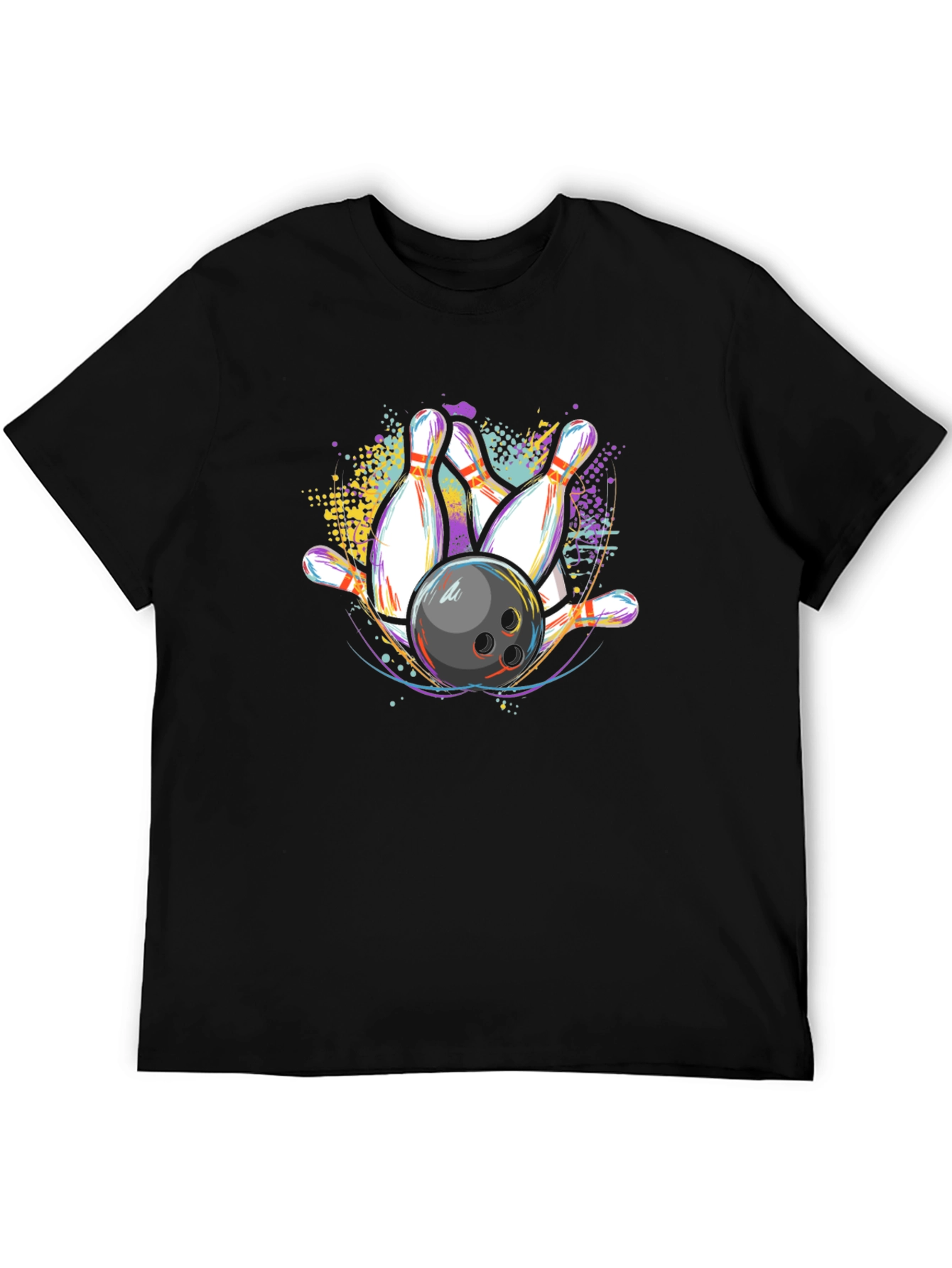 Bowling Strike Graphic T-Shirt