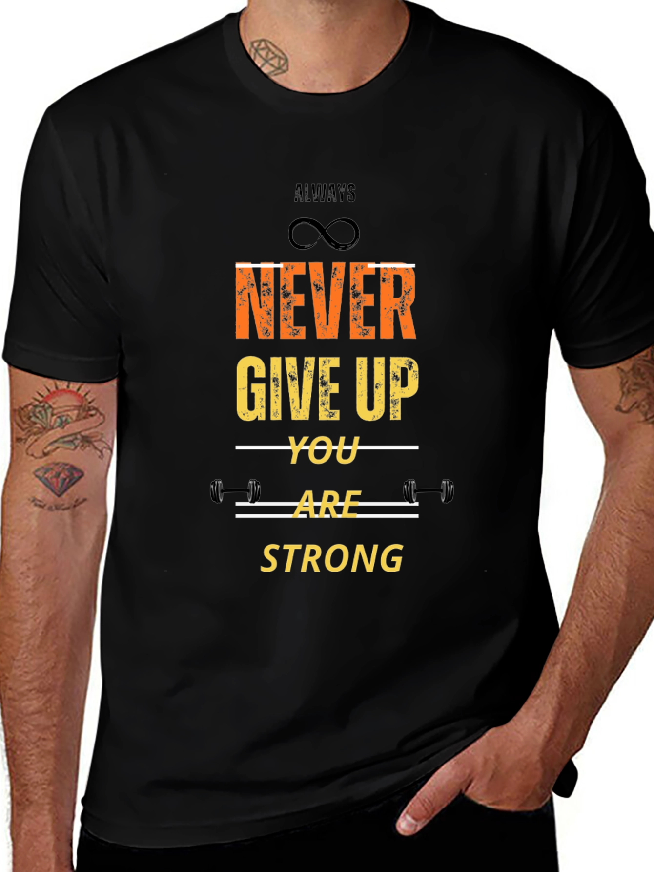 Always Never Give Up T-Shirt