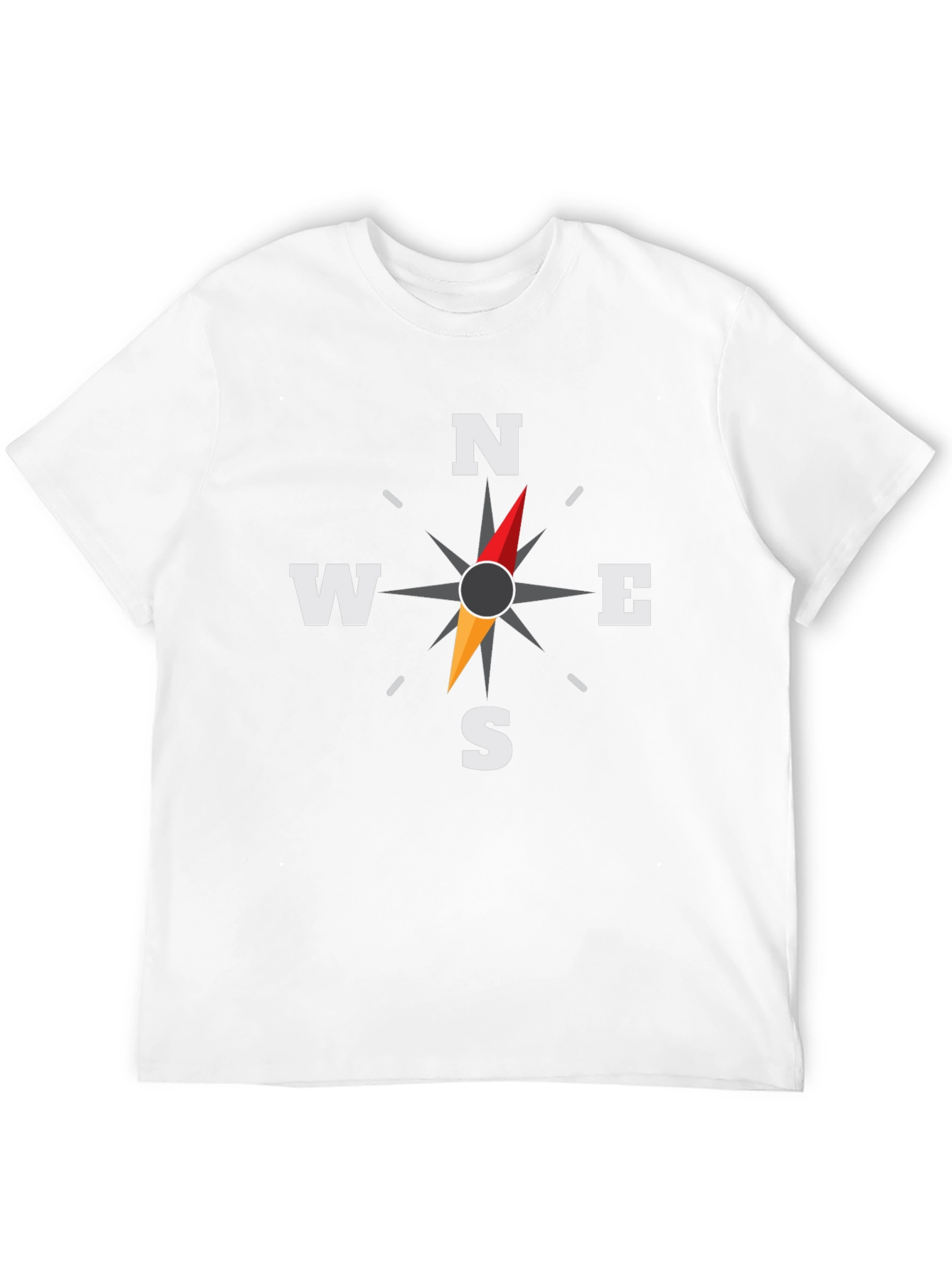 Compass Rose Graphic Tee - Find Your Direction