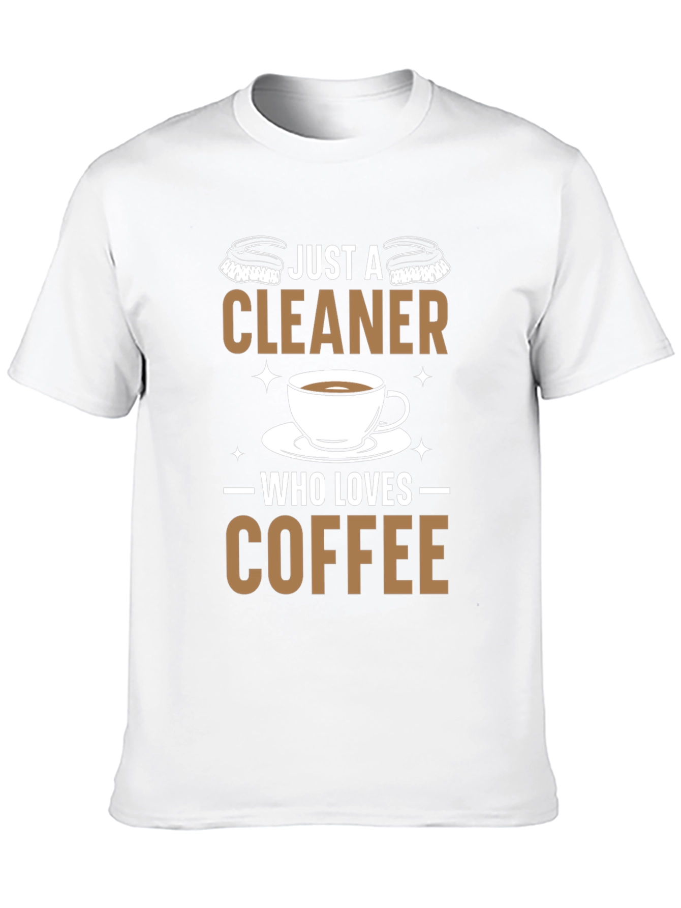 Cleaner Coffee Lover T-Shirt - Black