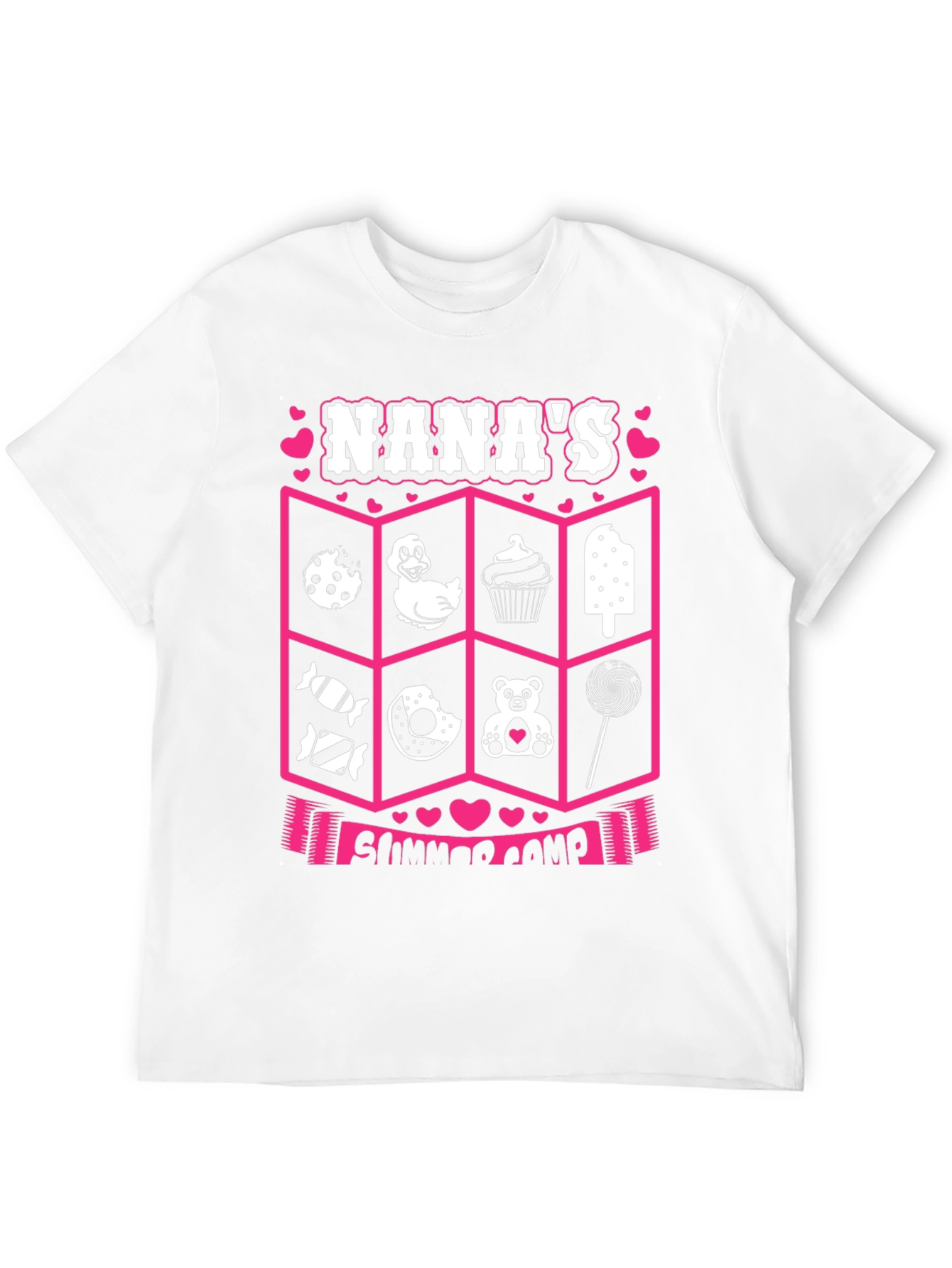 Nanas Summer Camp Graphic T-Shirt