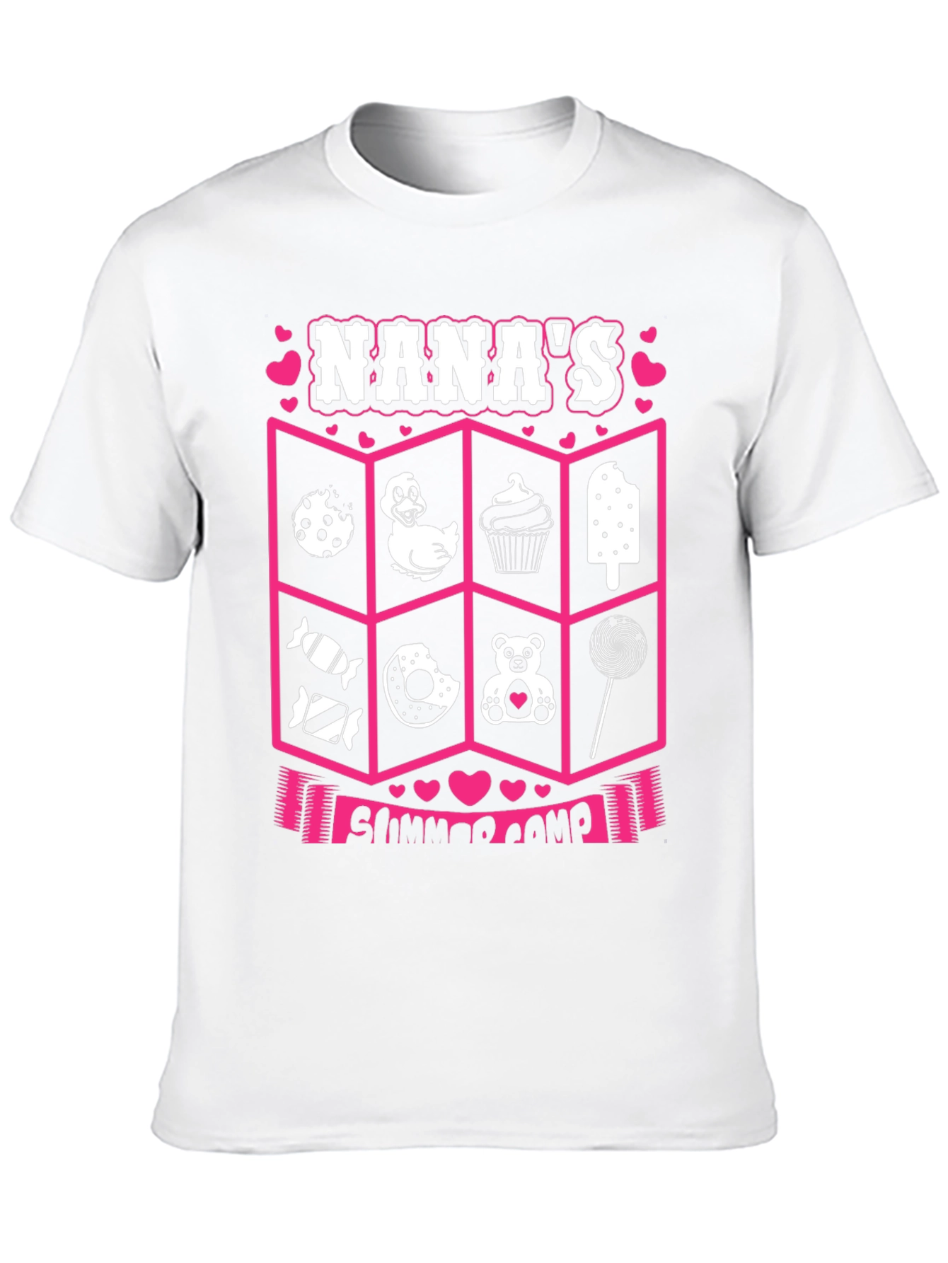 Nanas Summer Camp Graphic T-Shirt
