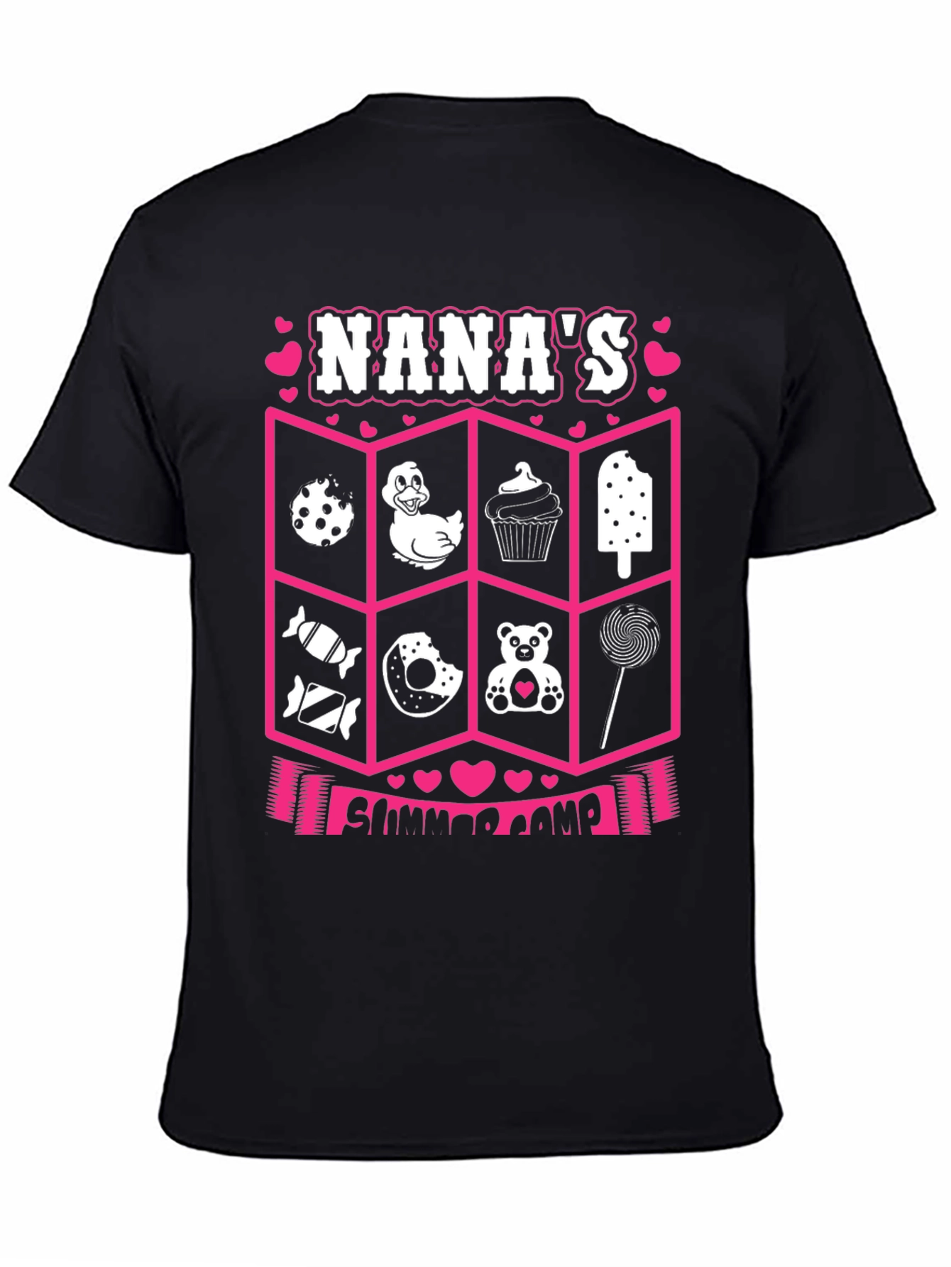 Nanas Summer Camp Graphic T-Shirt