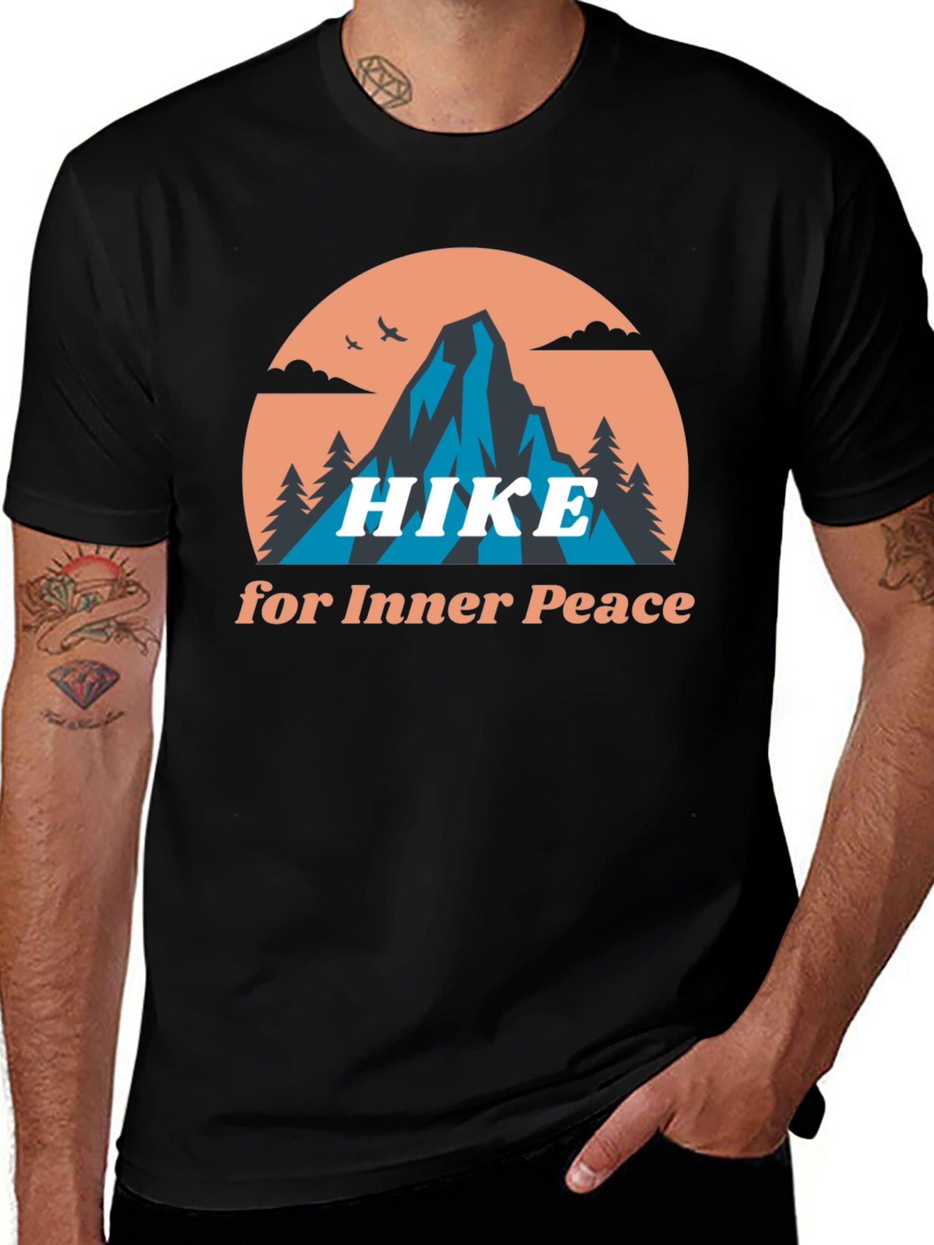 Hike for Inner Peace Graphic Tee