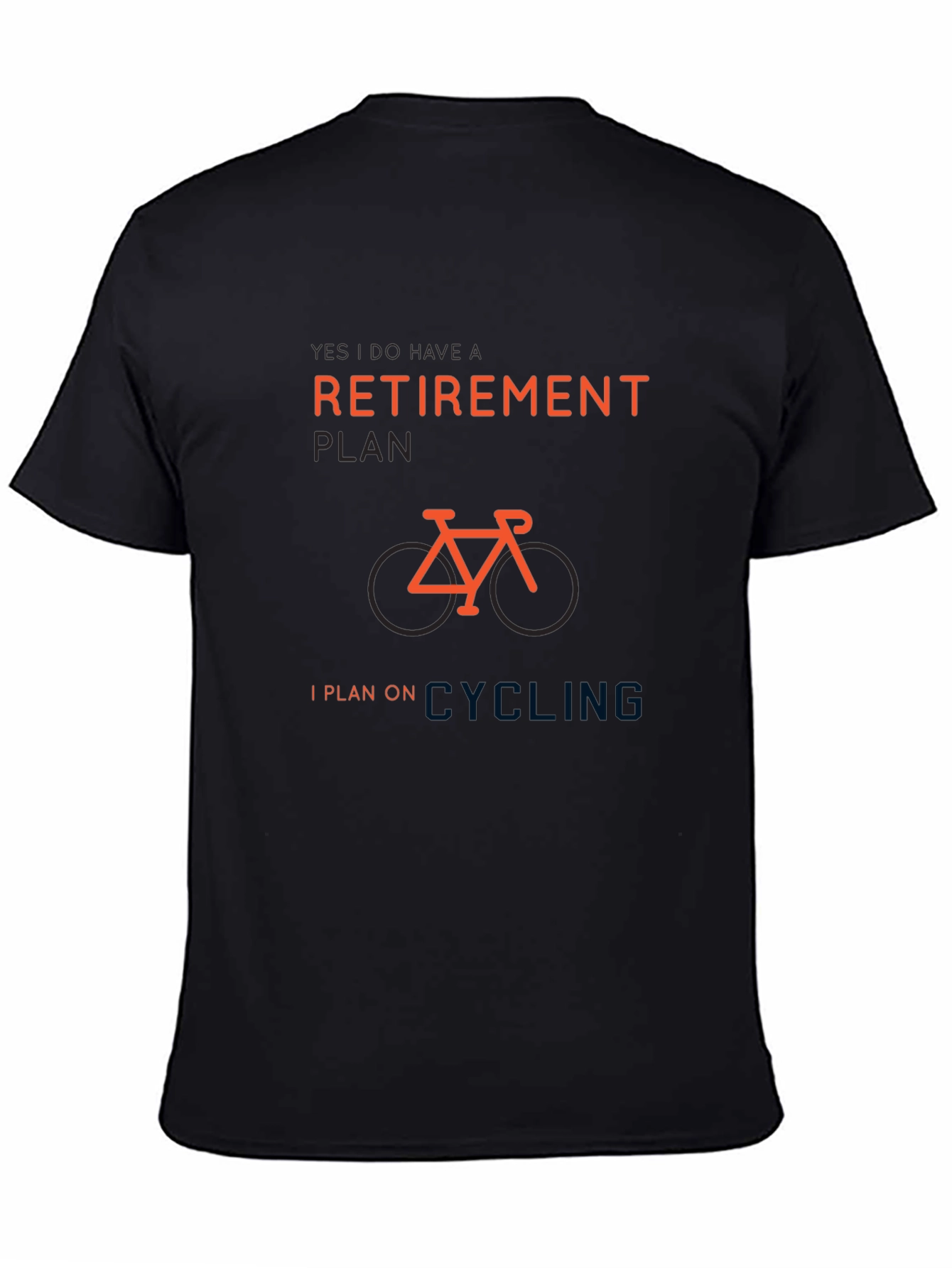 Retirement Plan Cycling T-Shirt