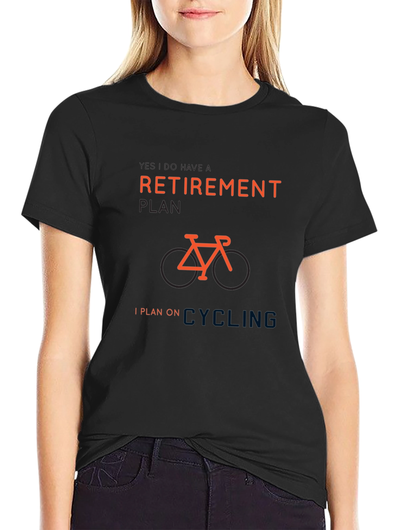 Retirement Plan Cycling T-Shirt