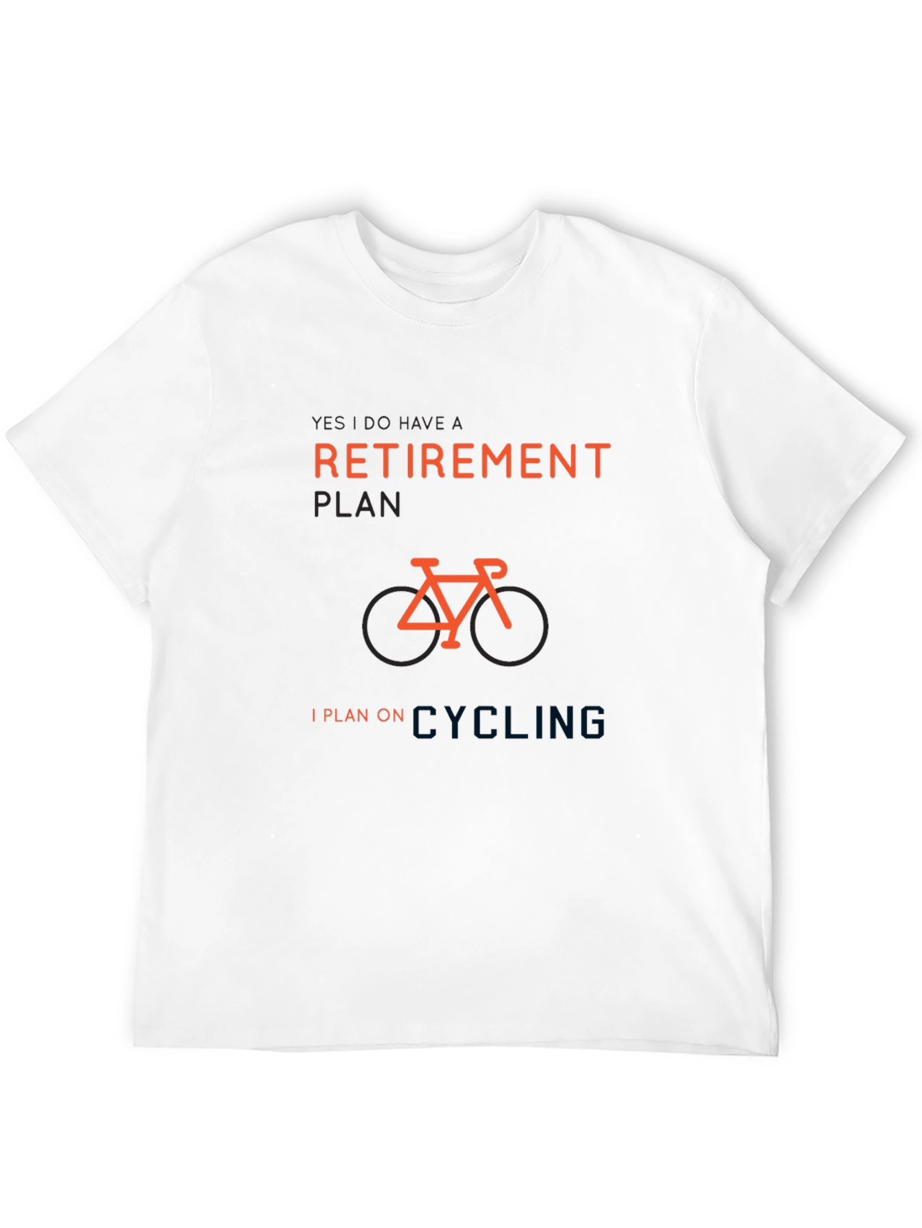 Retirement Plan Cycling T-Shirt