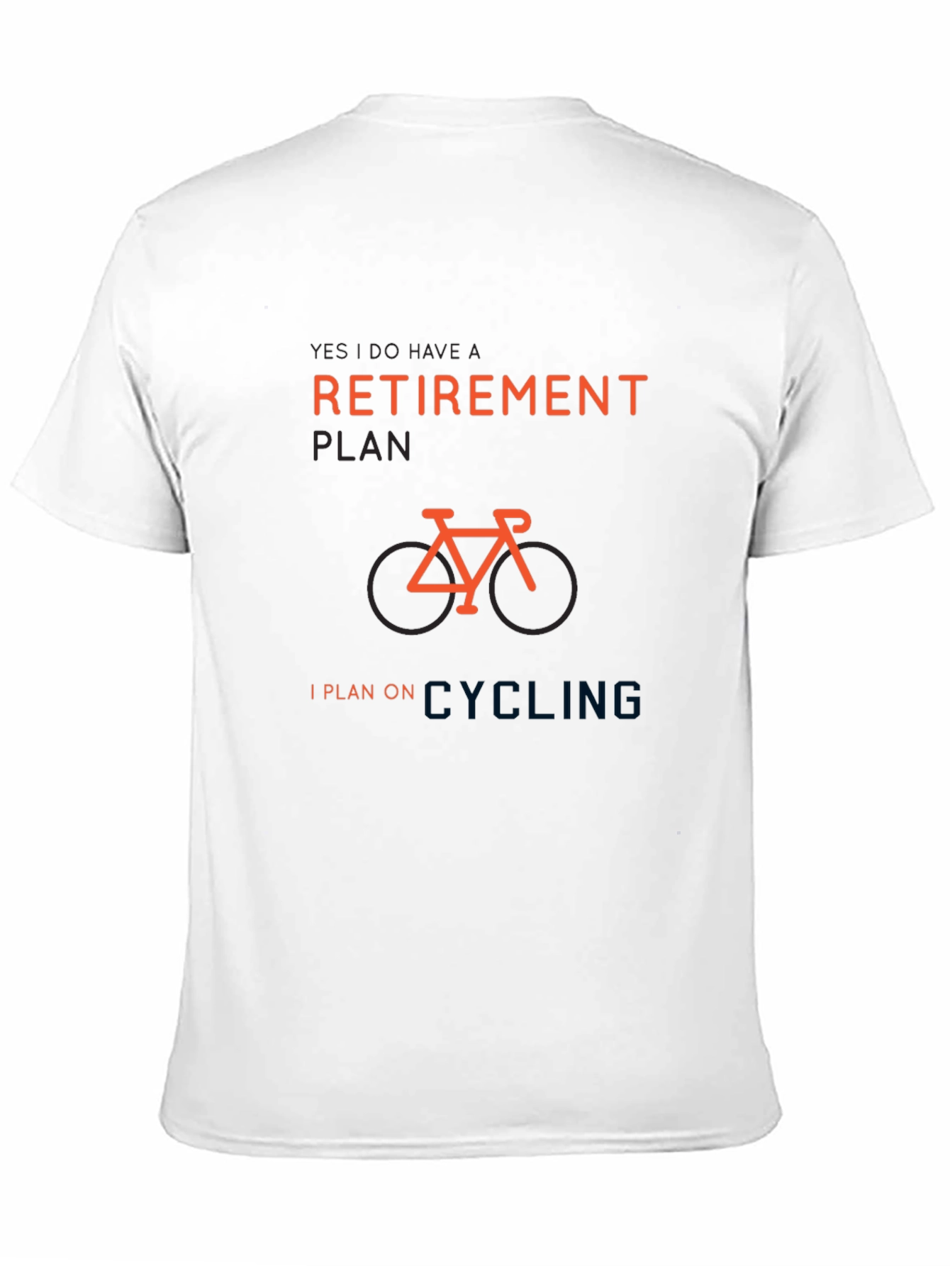 Retirement Plan Cycling T-Shirt