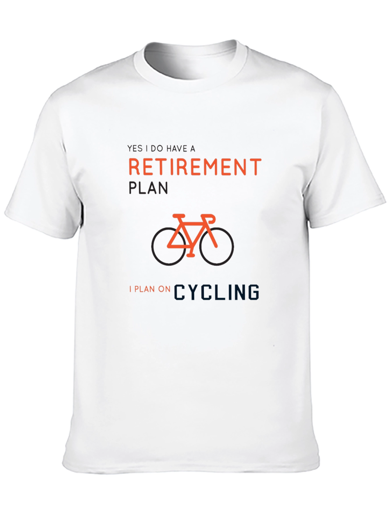 Retirement Plan Cycling T-Shirt