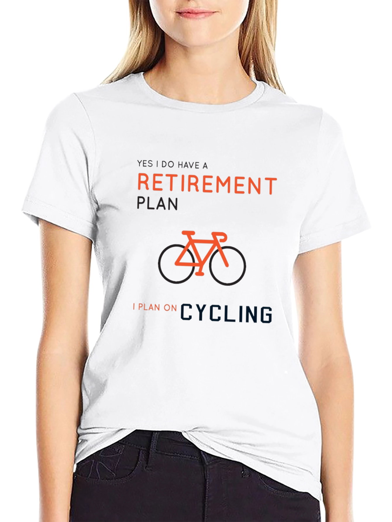 Retirement Plan Cycling T-Shirt