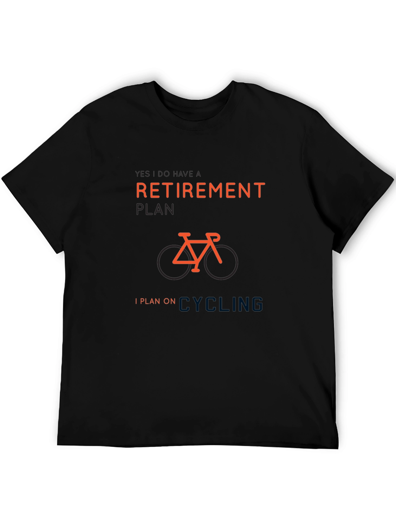 Retirement Plan Cycling T-Shirt