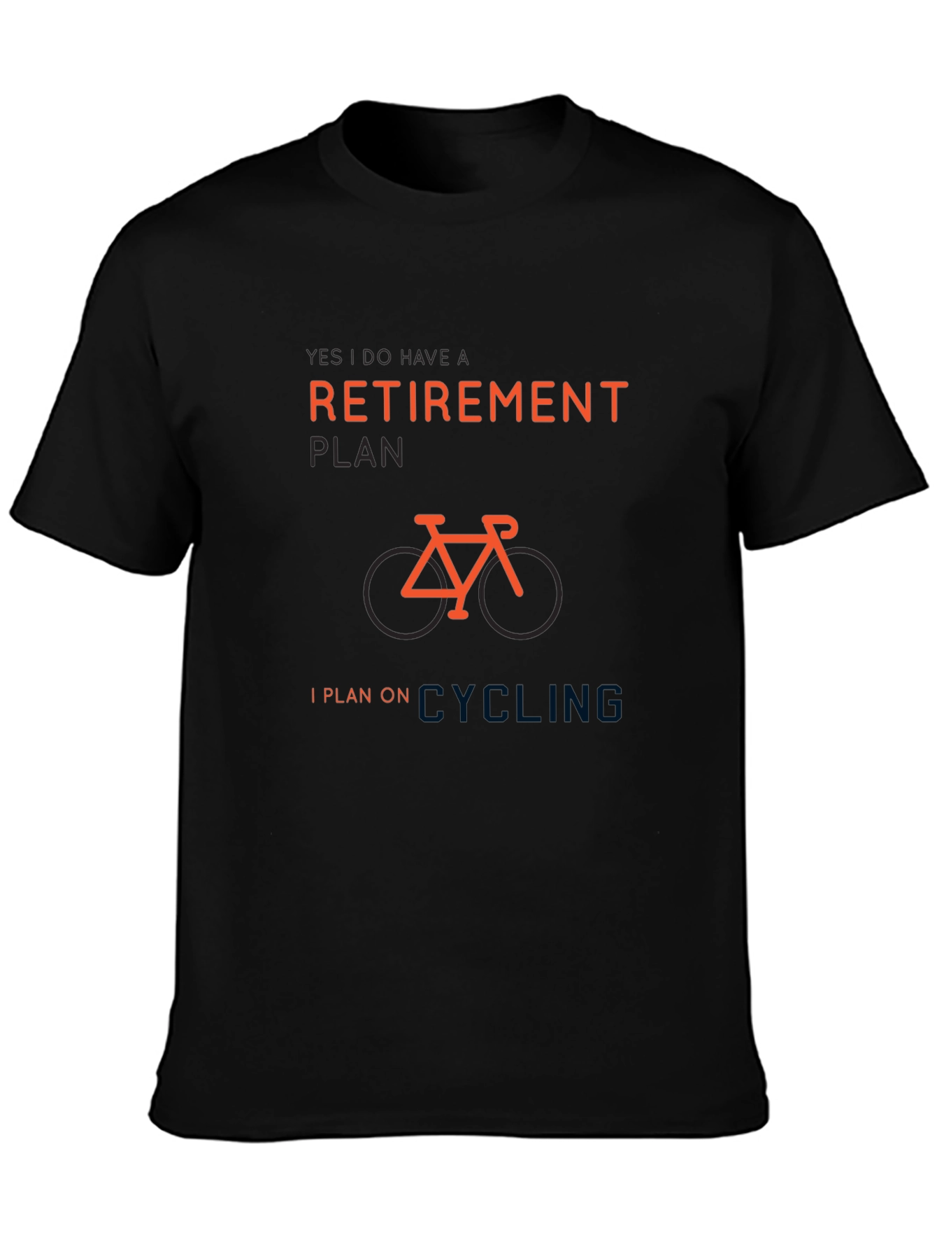 Retirement Plan Cycling T-Shirt