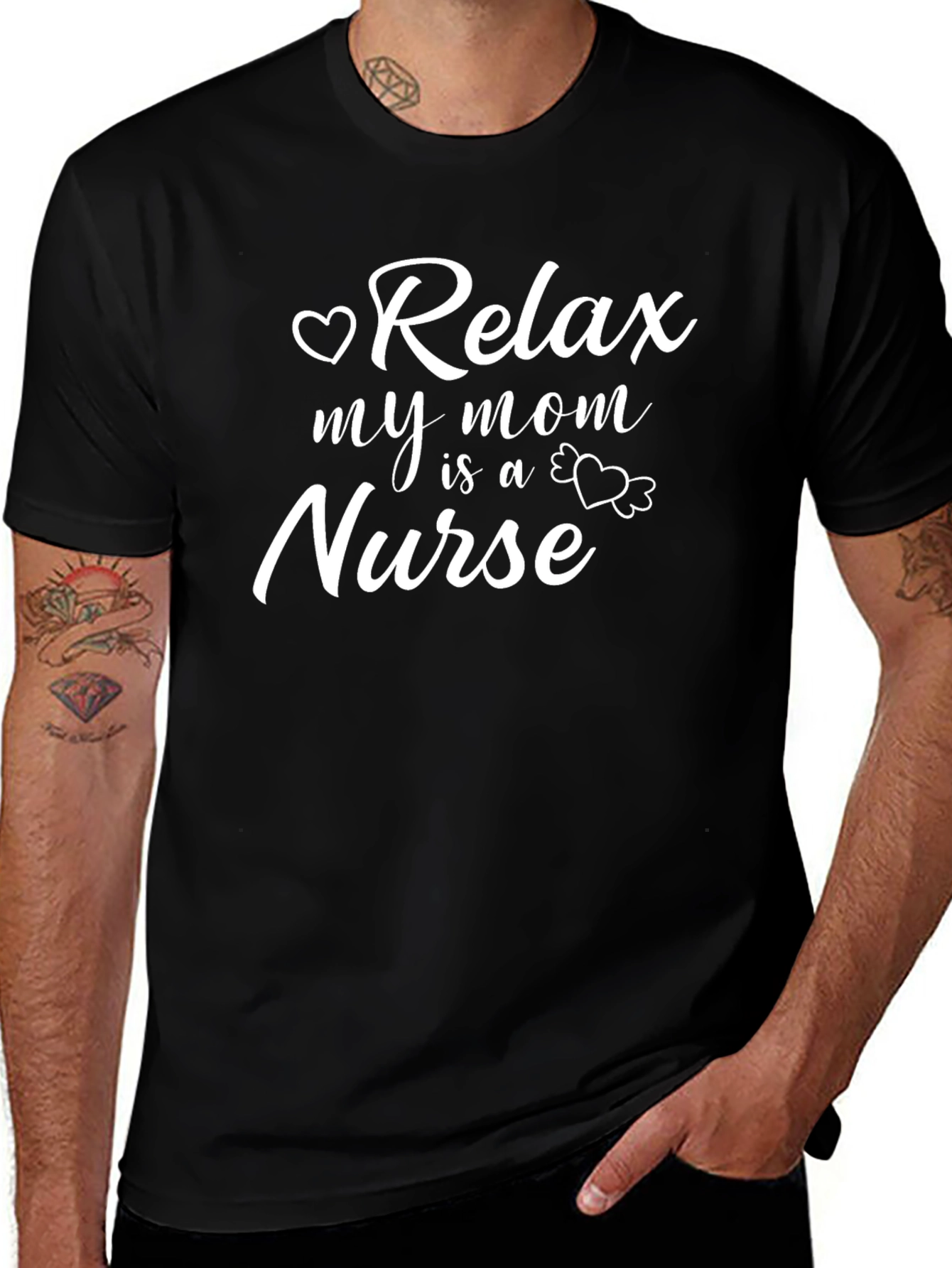 Relax My Mom is a Nurse T-Shirt