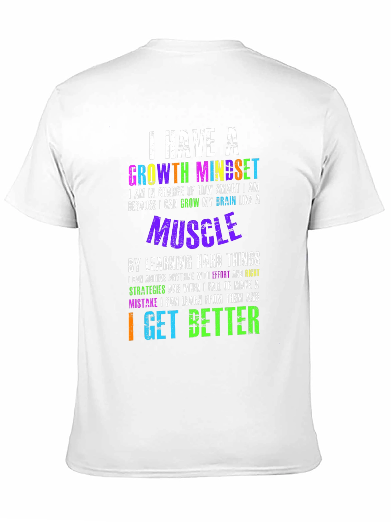 Growth Mindset T-Shirt - Motivational Tee