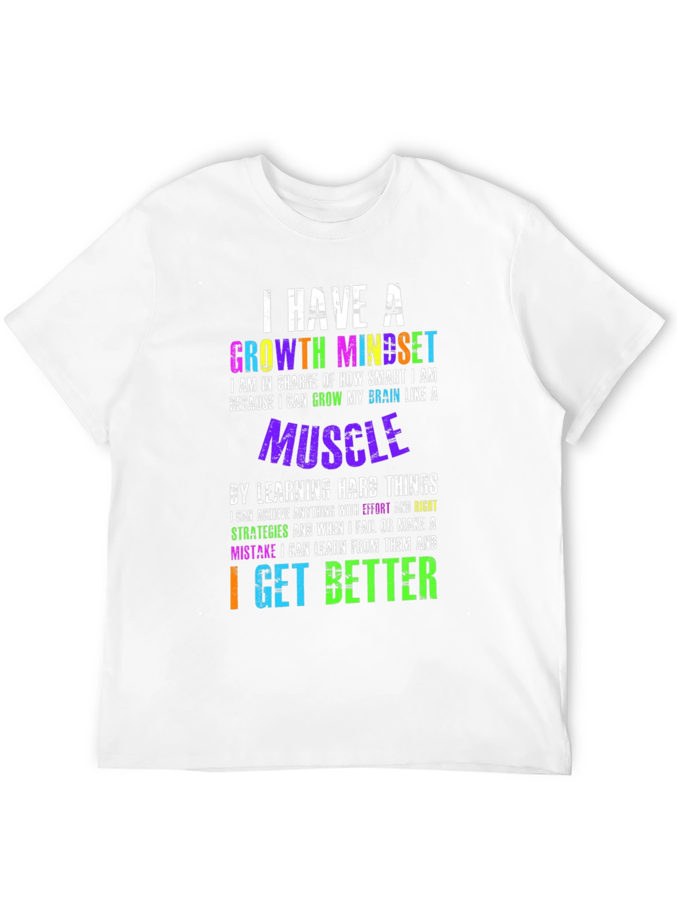 Growth Mindset T-Shirt - Motivational Tee