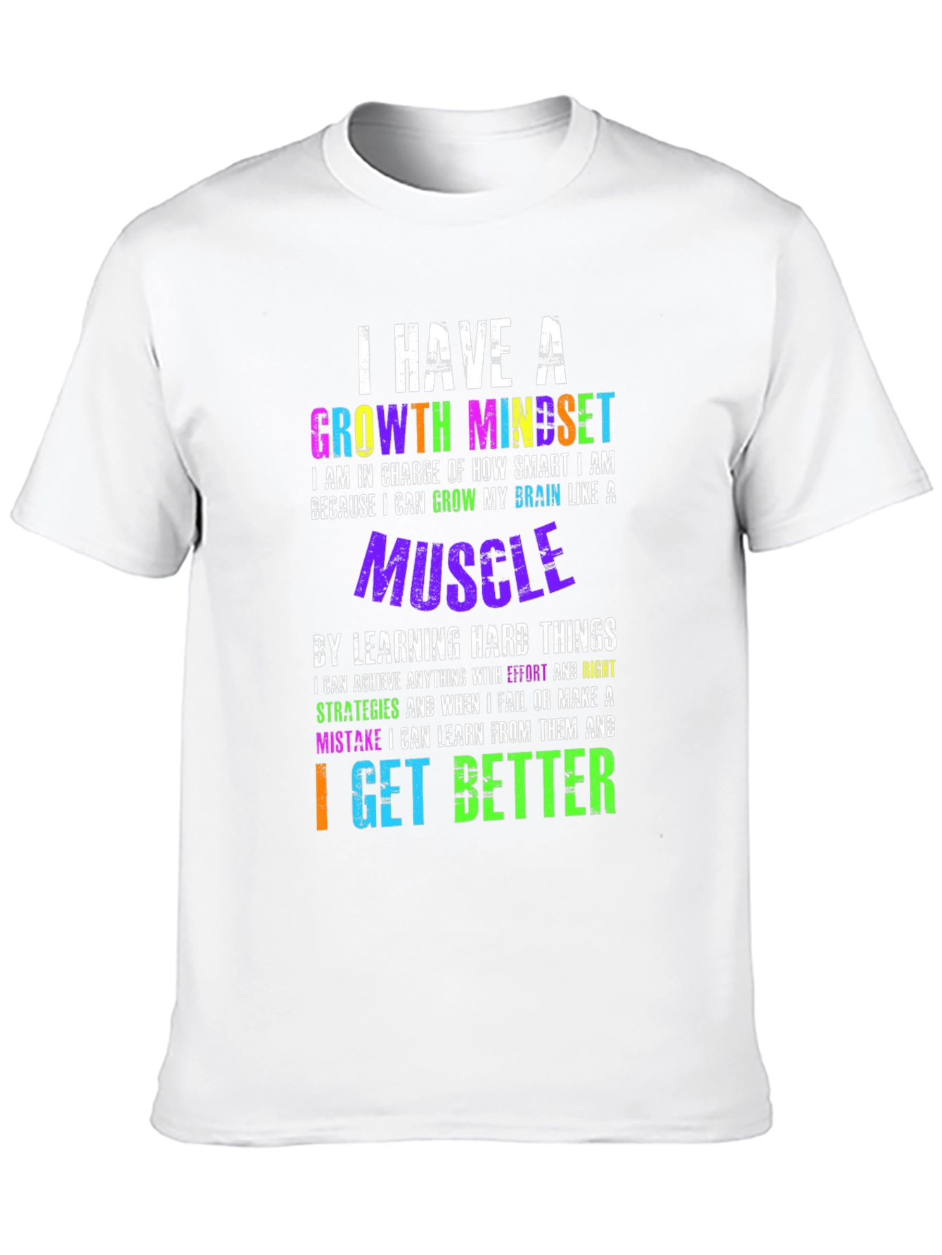 Growth Mindset T-Shirt - Motivational Tee