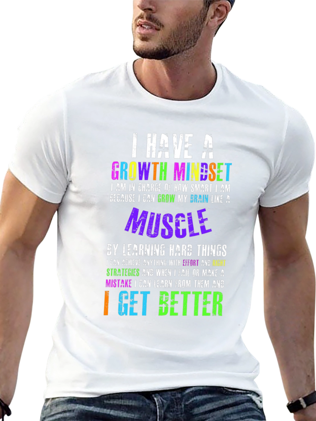 Growth Mindset T-Shirt - Motivational Tee