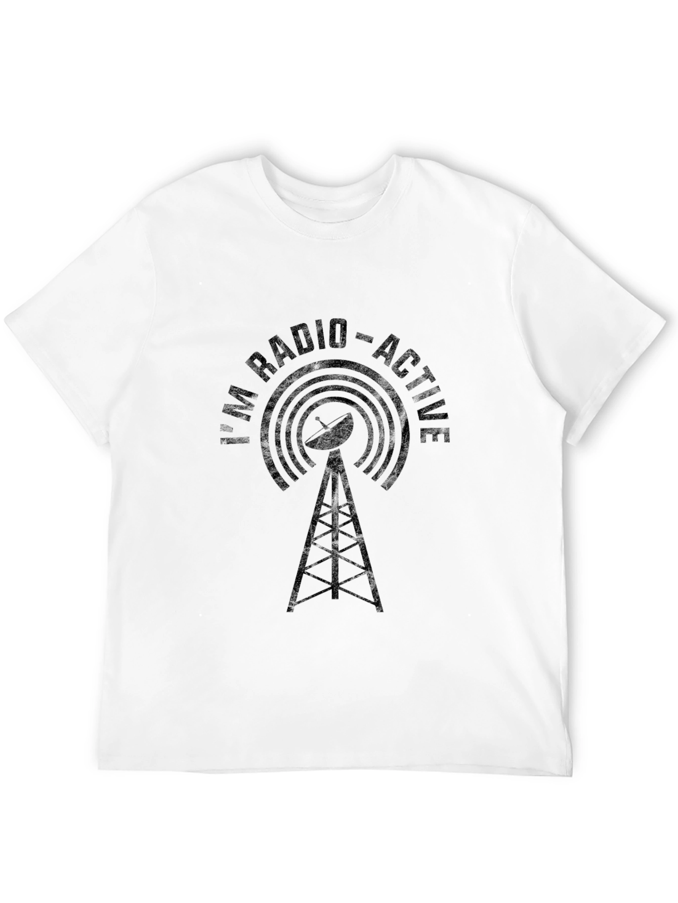 Radio-Active Graphic T-Shirt - Novelty Tee