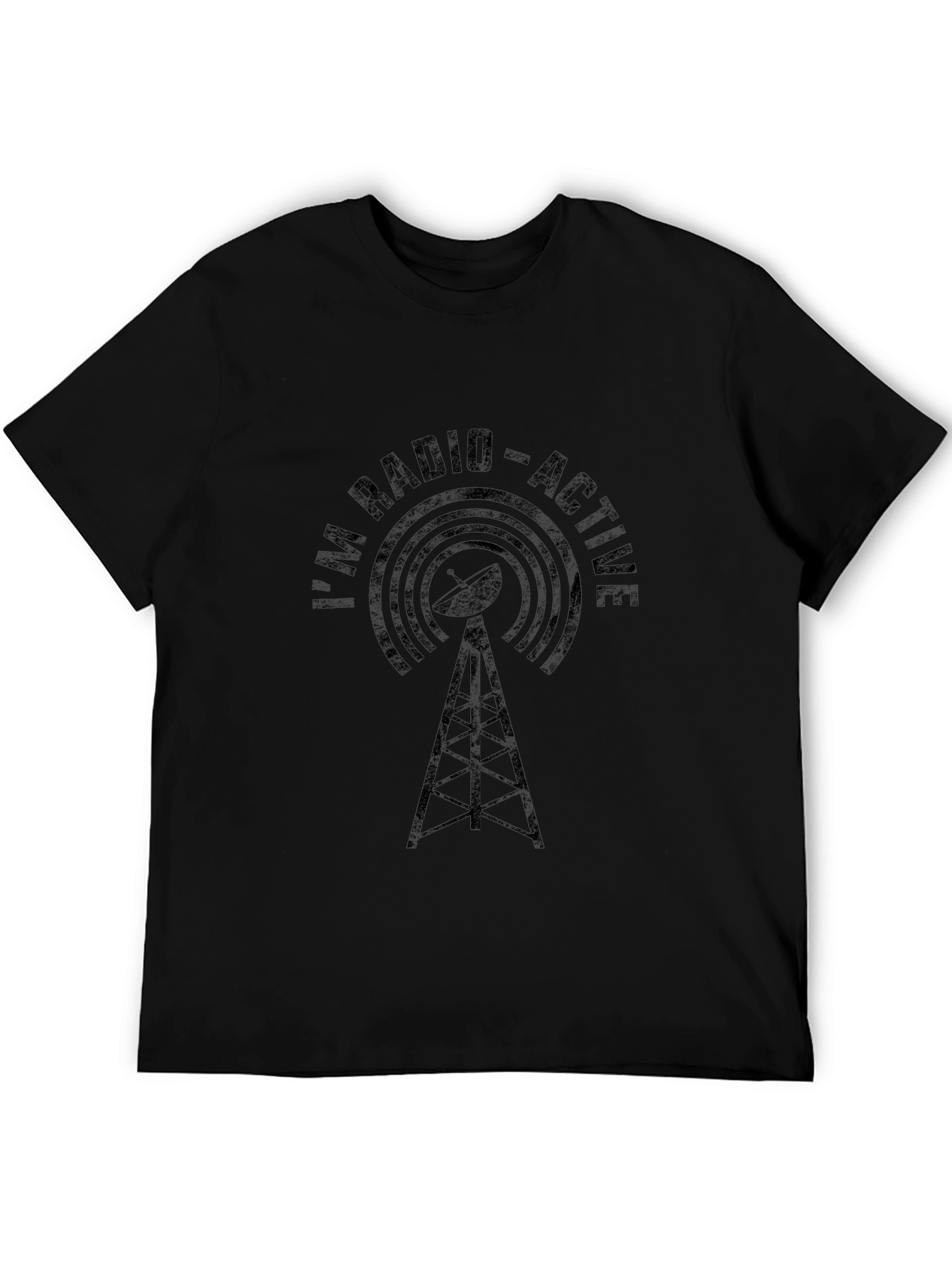 Radio-Active Graphic T-Shirt - Novelty Tee
