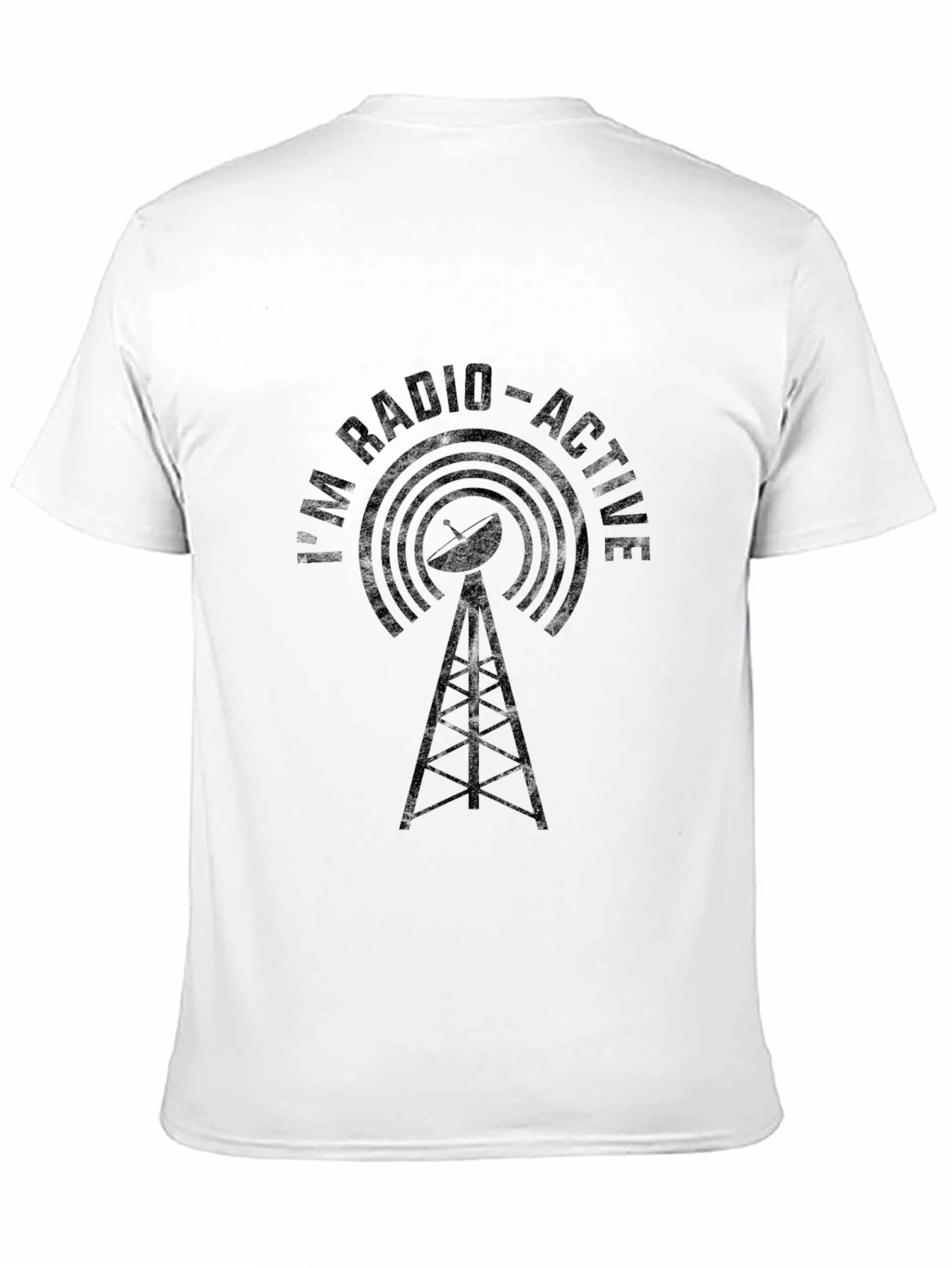 Radio-Active Graphic T-Shirt - Novelty Tee