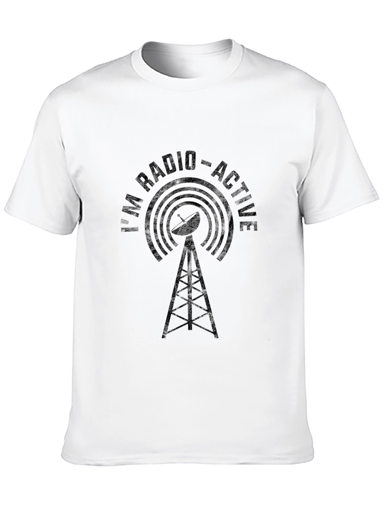 Radio-Active Graphic T-Shirt - Novelty Tee
