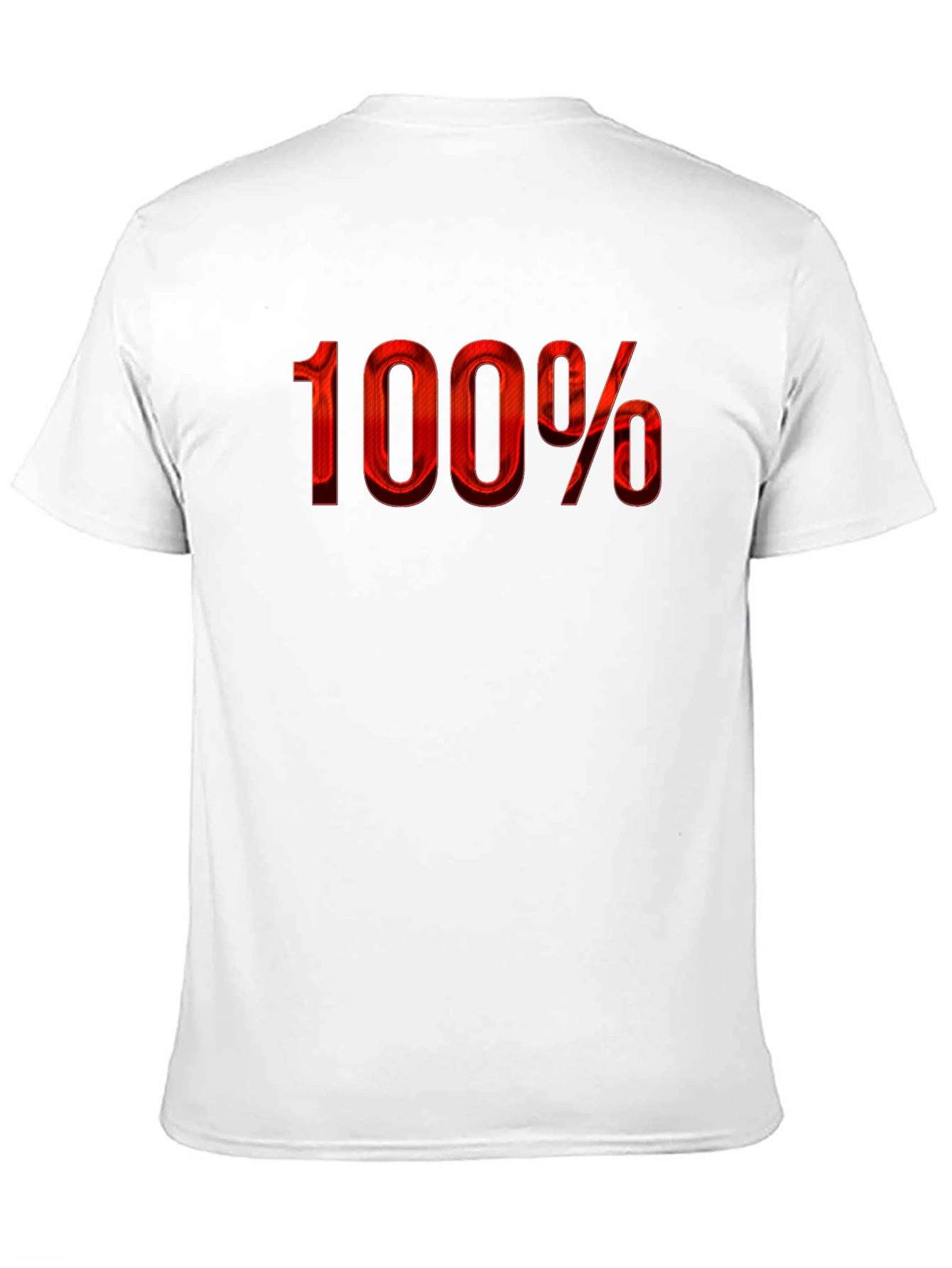 100 Percent Red Graphic Tee